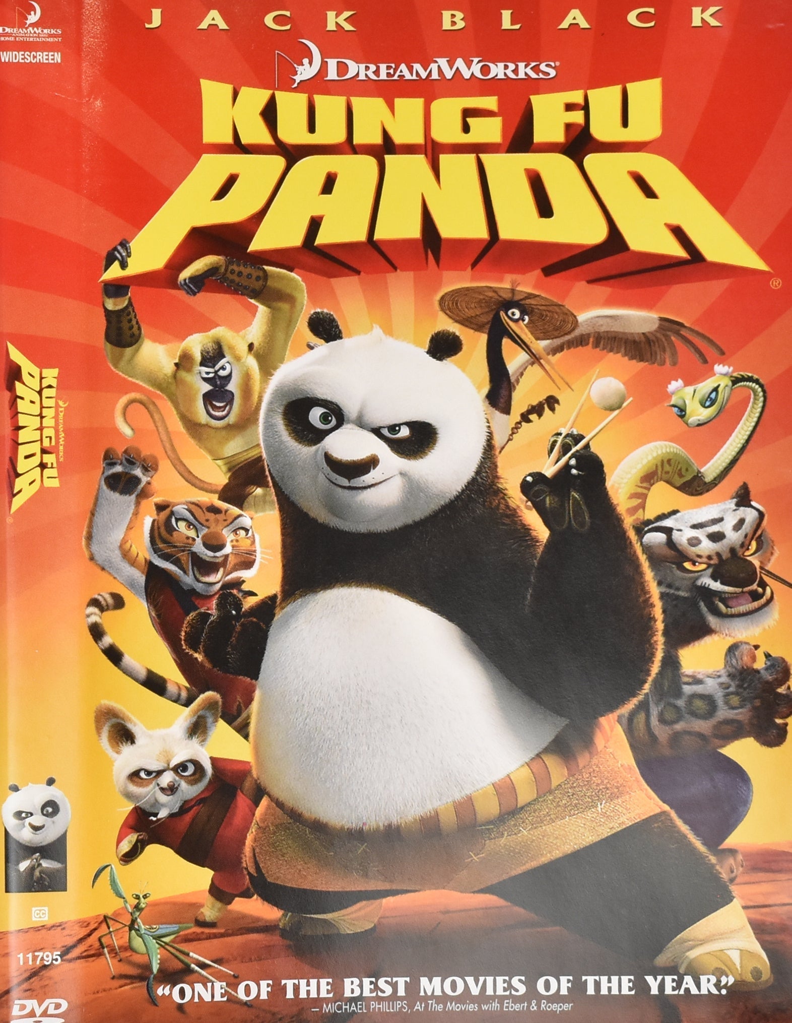 Kung Fu Panda Dvd Movie Used Jack Black