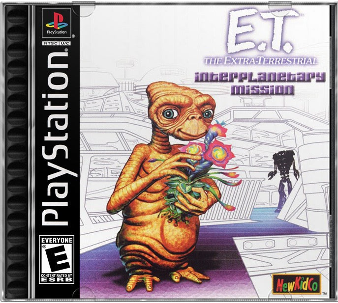E.T. the Extra-Terrestrial - Interplanetary Mission PS1 Sony Playstation 1 Used