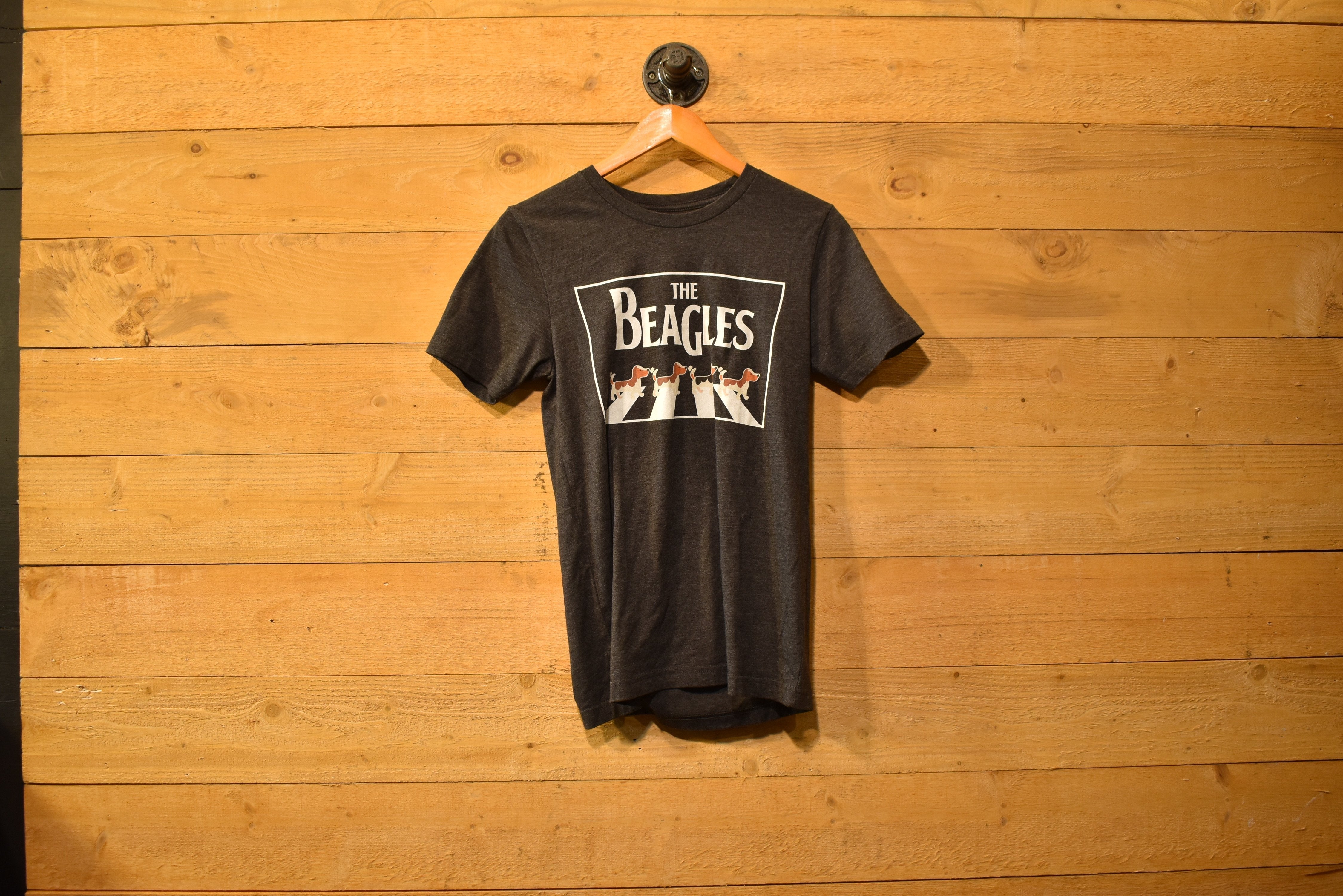 The Beagles T Shirt Medium Size Used Grey Shirt