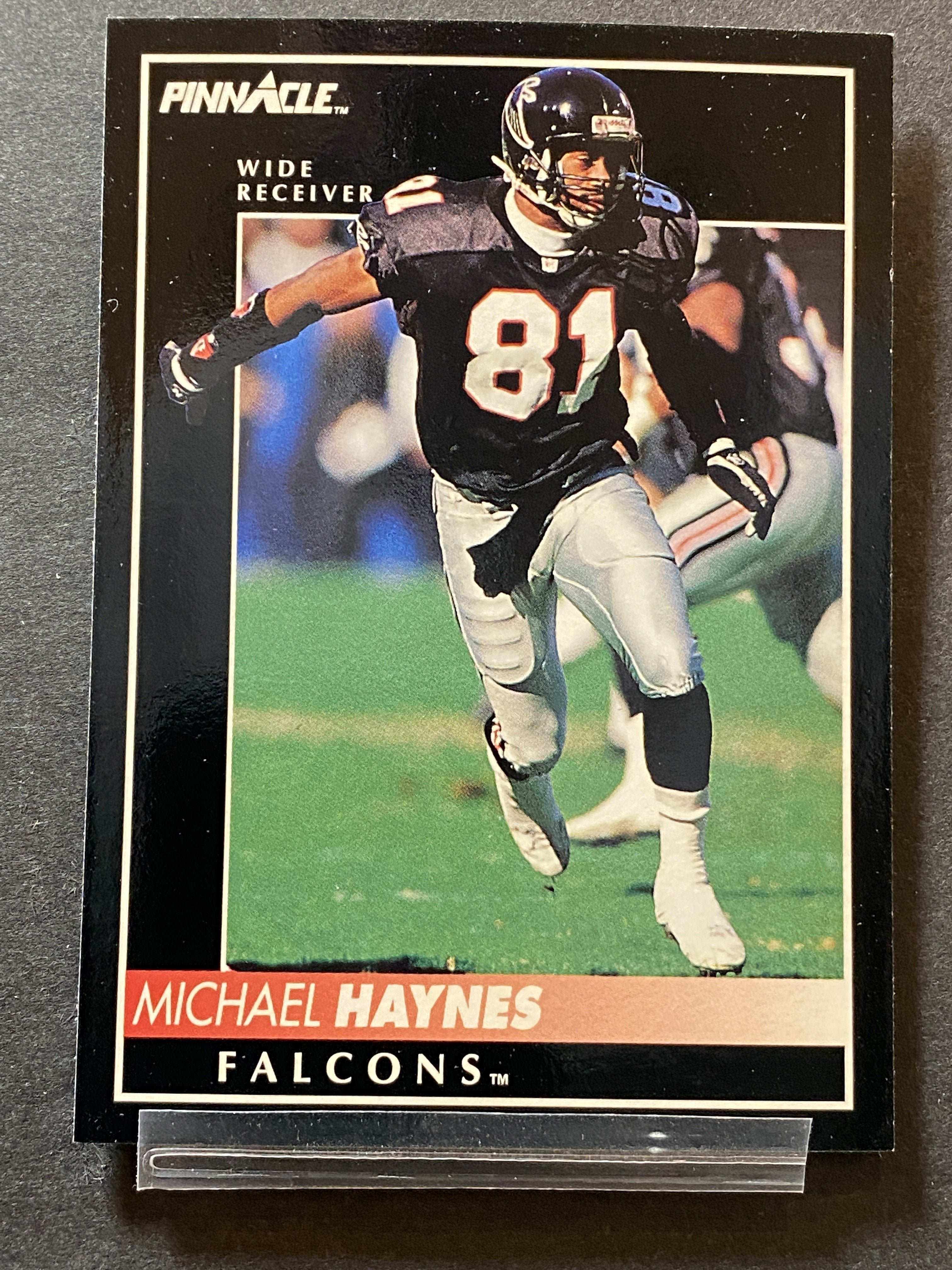 Michael Haynes Pinnacle Football Card Atlanta Falcons