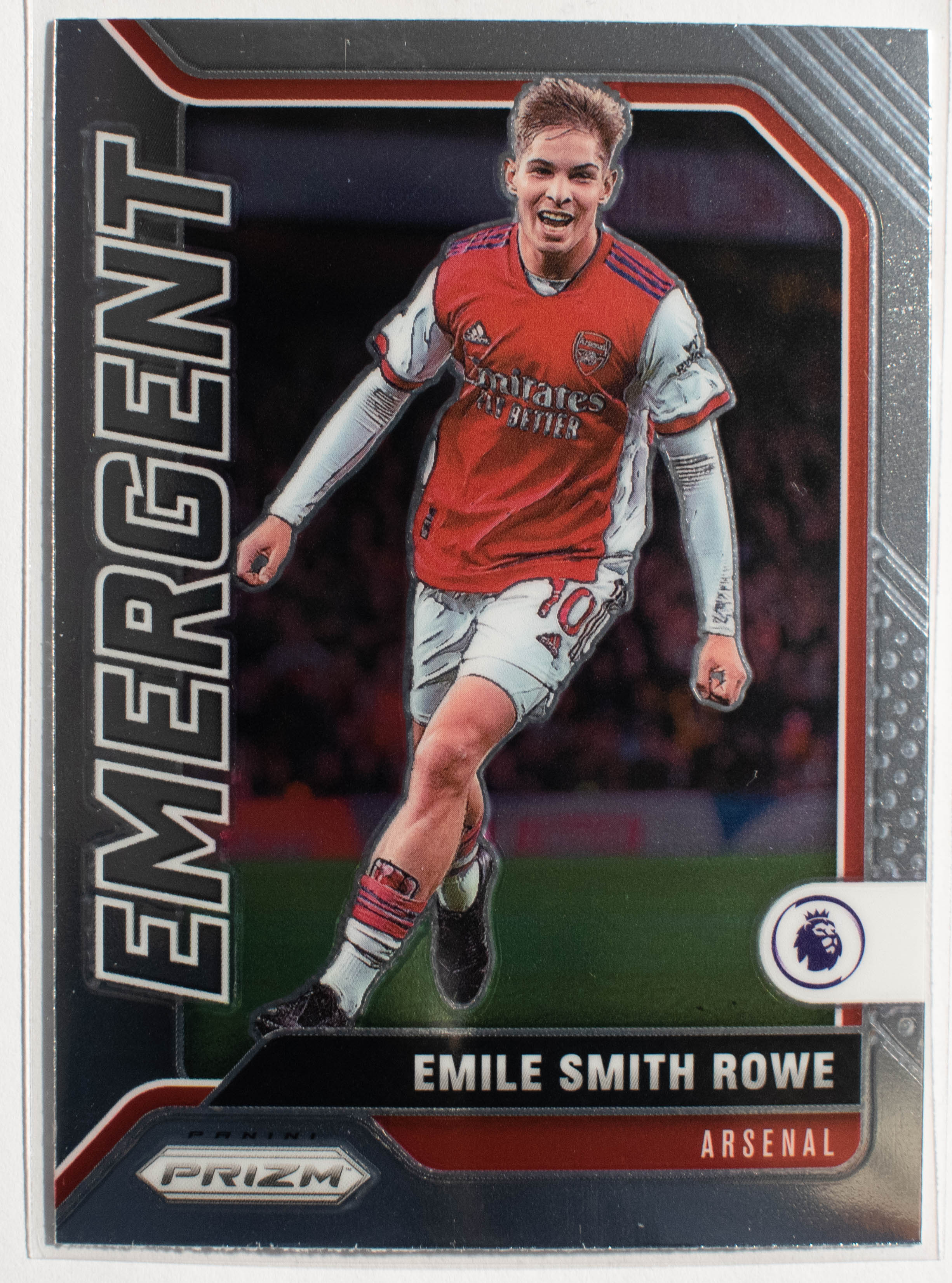 Emile Smith Rowe 11 Panini Prizm Premier League Emergent 2021 22