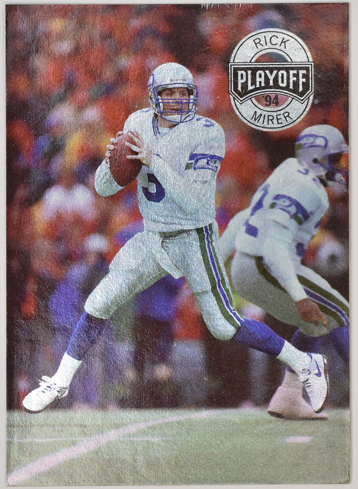 Rick Mirer Team NFL Football Card Playoff 1994 Seahawks