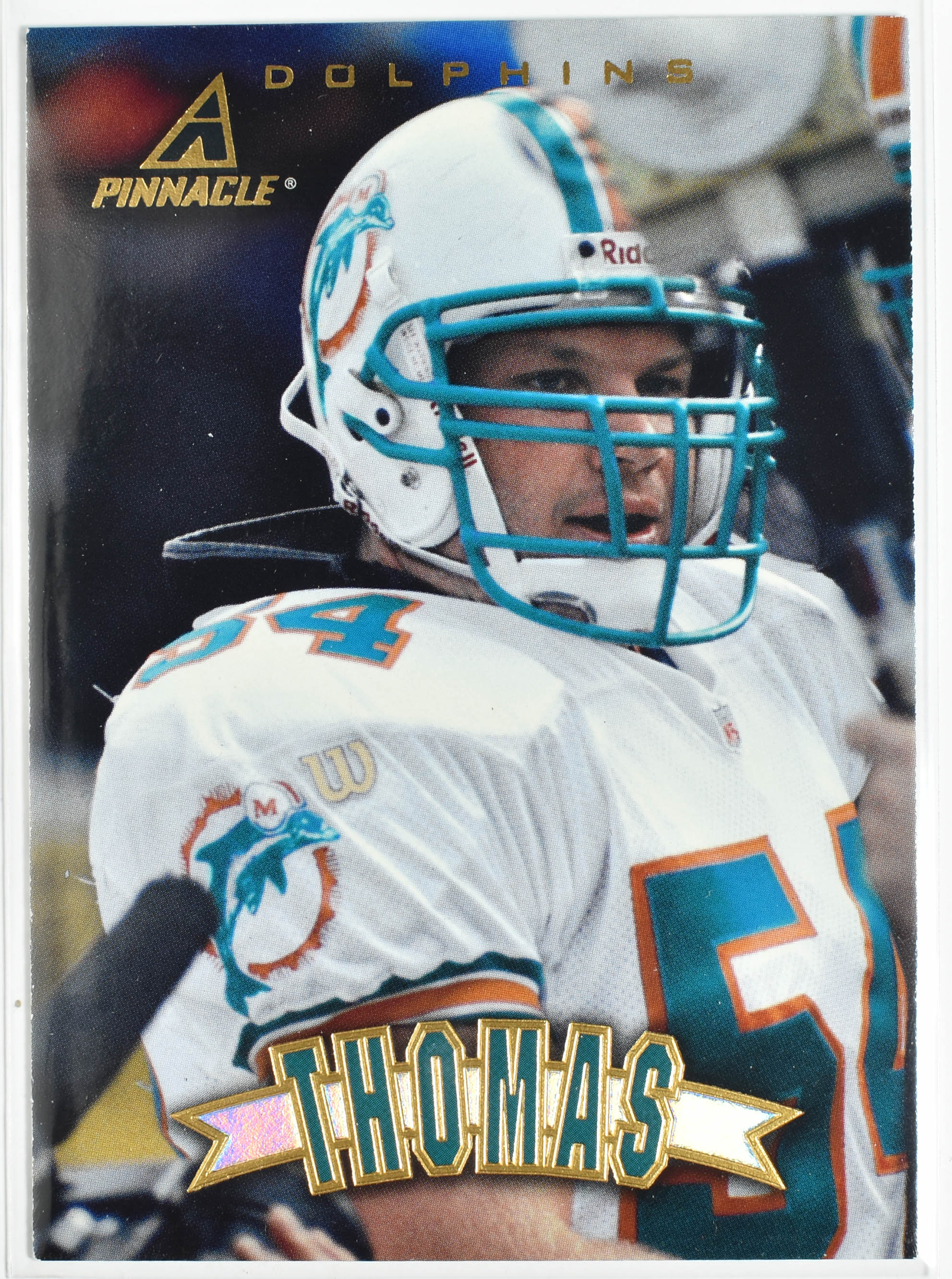Zach Thomas 142 Pinnacle 1997 Miami Dolphins