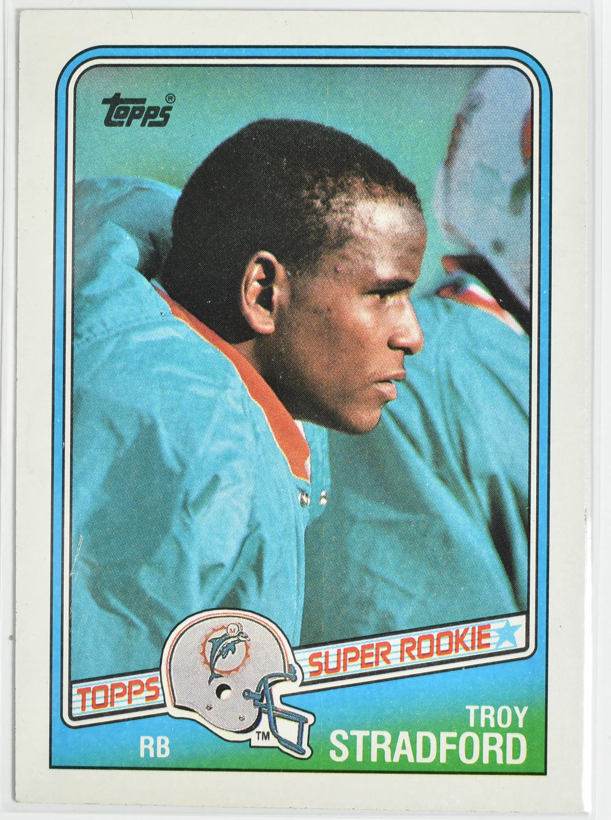 Troy Stradford 191 Topps 1988 Miami Dolphins