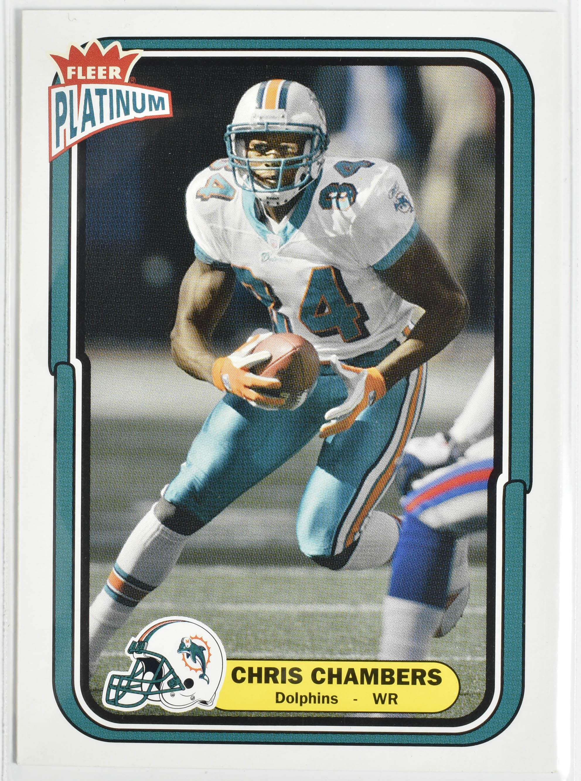 Chris Chambers 95 Fleer Platinum 2004 Miami Dolphins