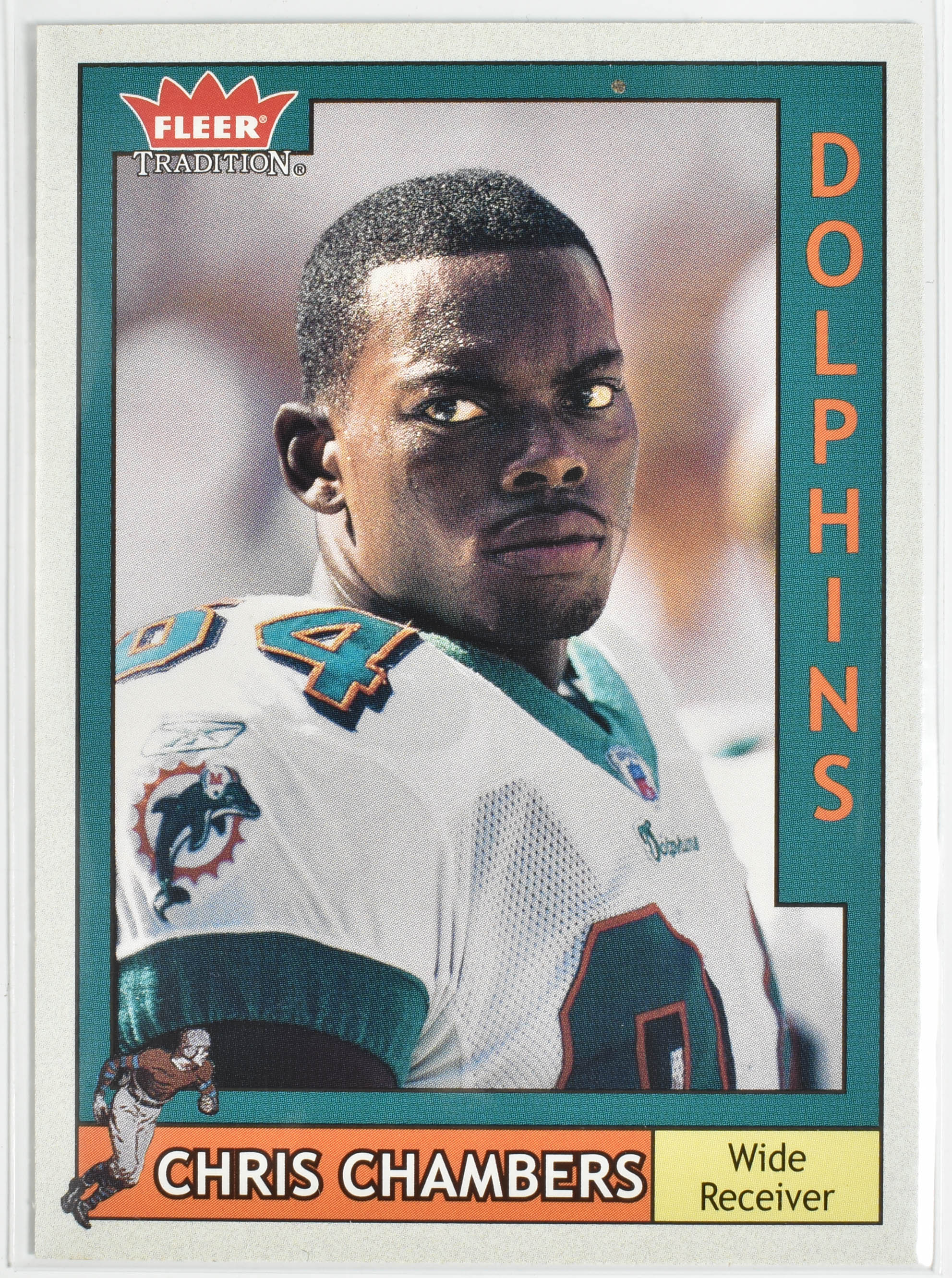 Chris Chambers 55 Fleer 2003 Miami Dolphins