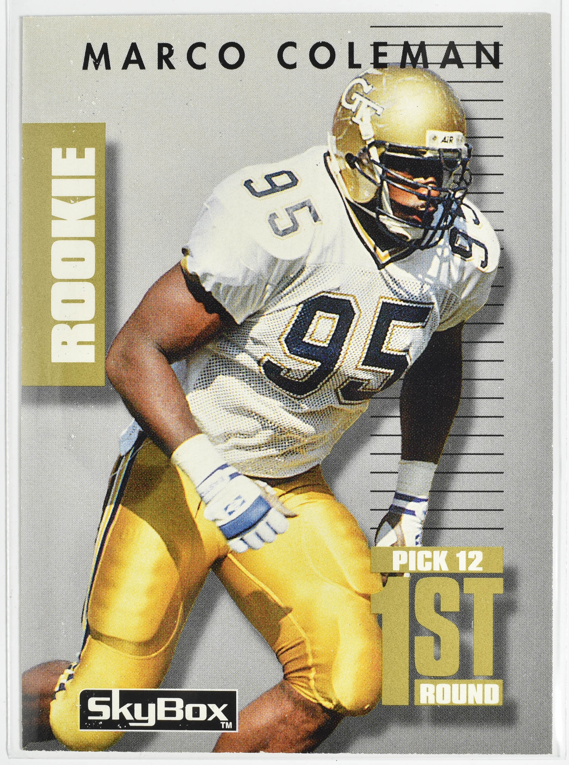 Marco Coleman 217 Prime time 1992 Miami Dolphins