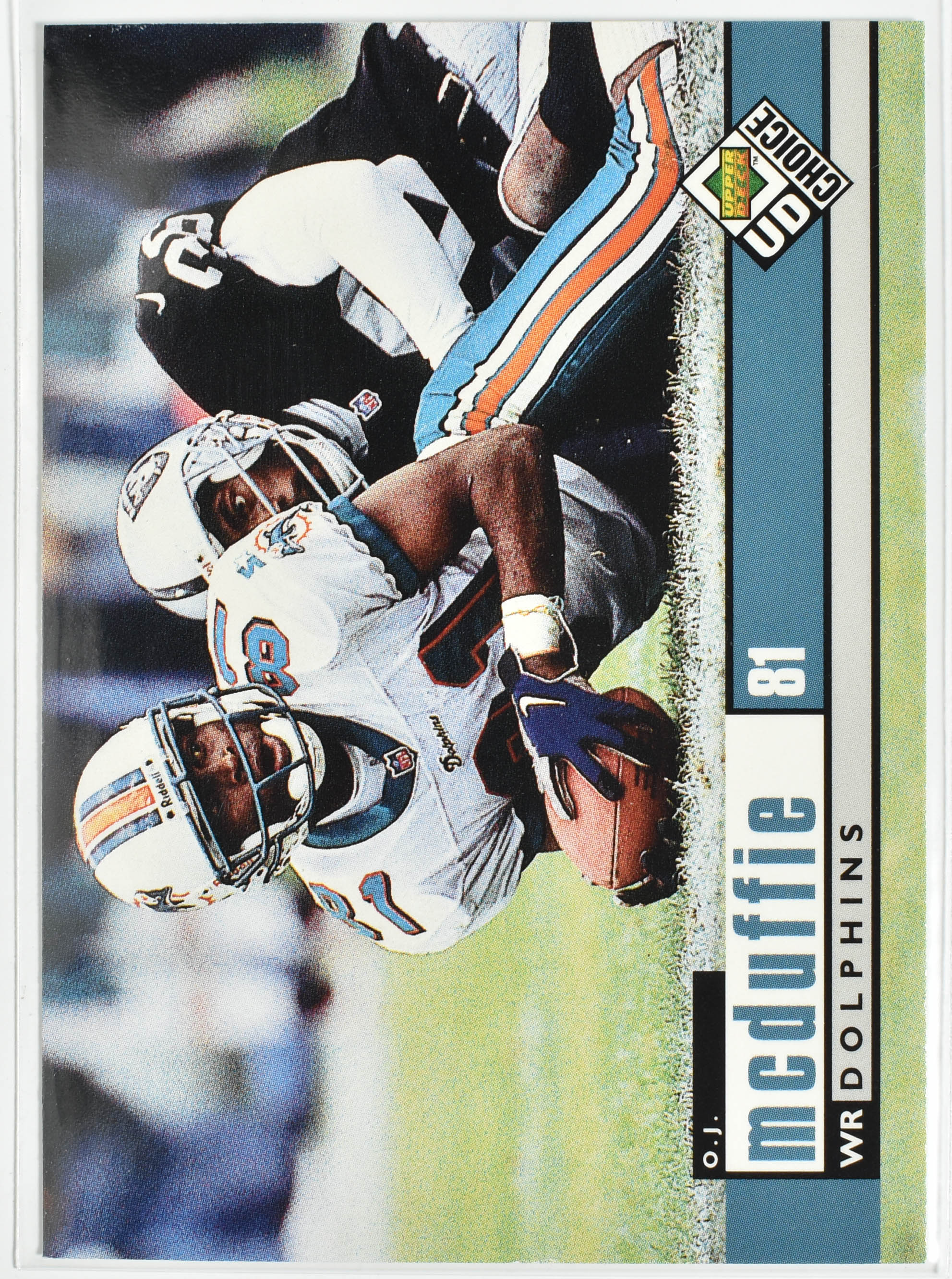 OJ McDuffie 361 Upper Deck 1998 Miami Dolphins