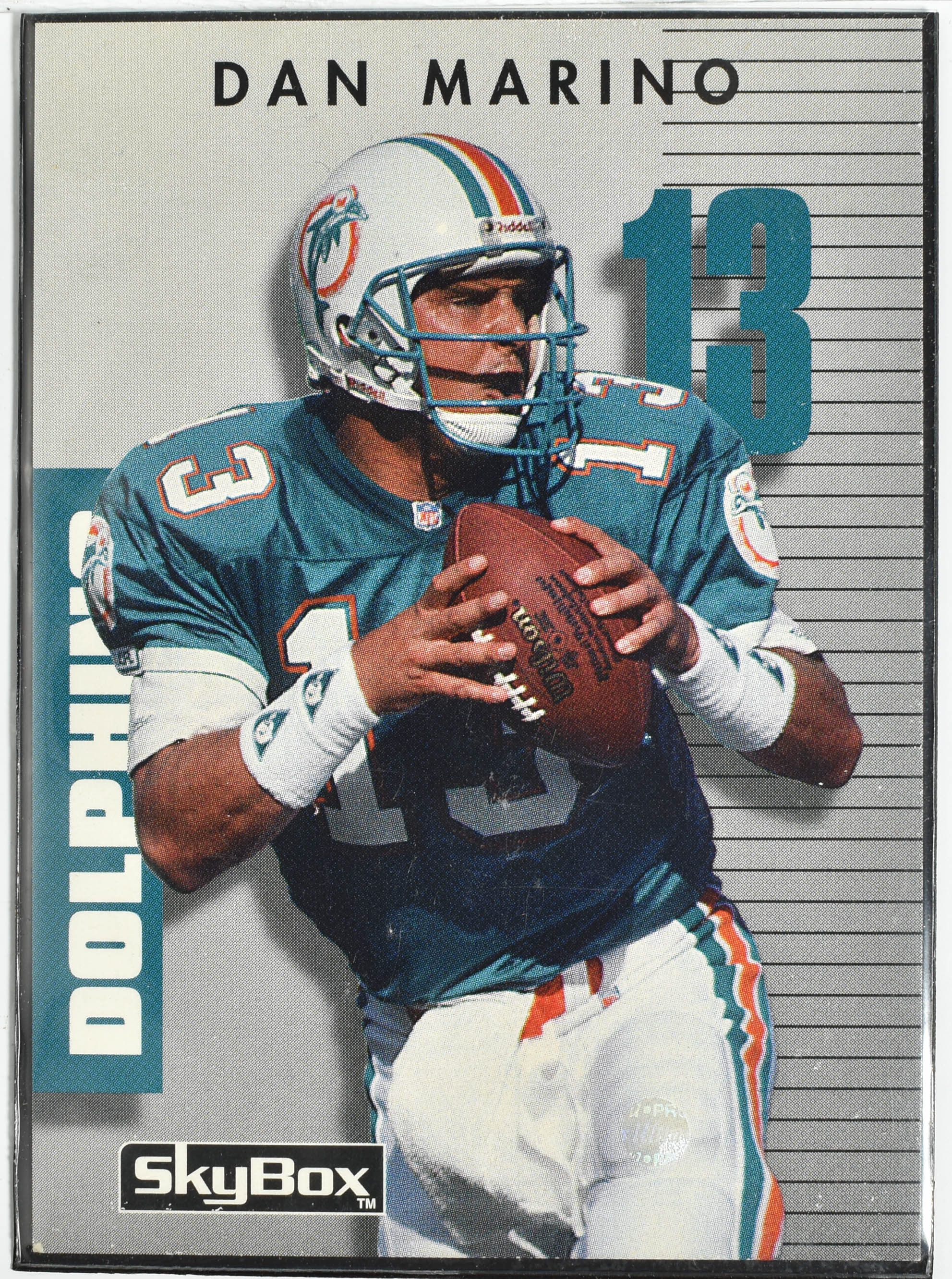 Dan Marino 013 Skybox 1992 Prime Time Miami Dolphins
