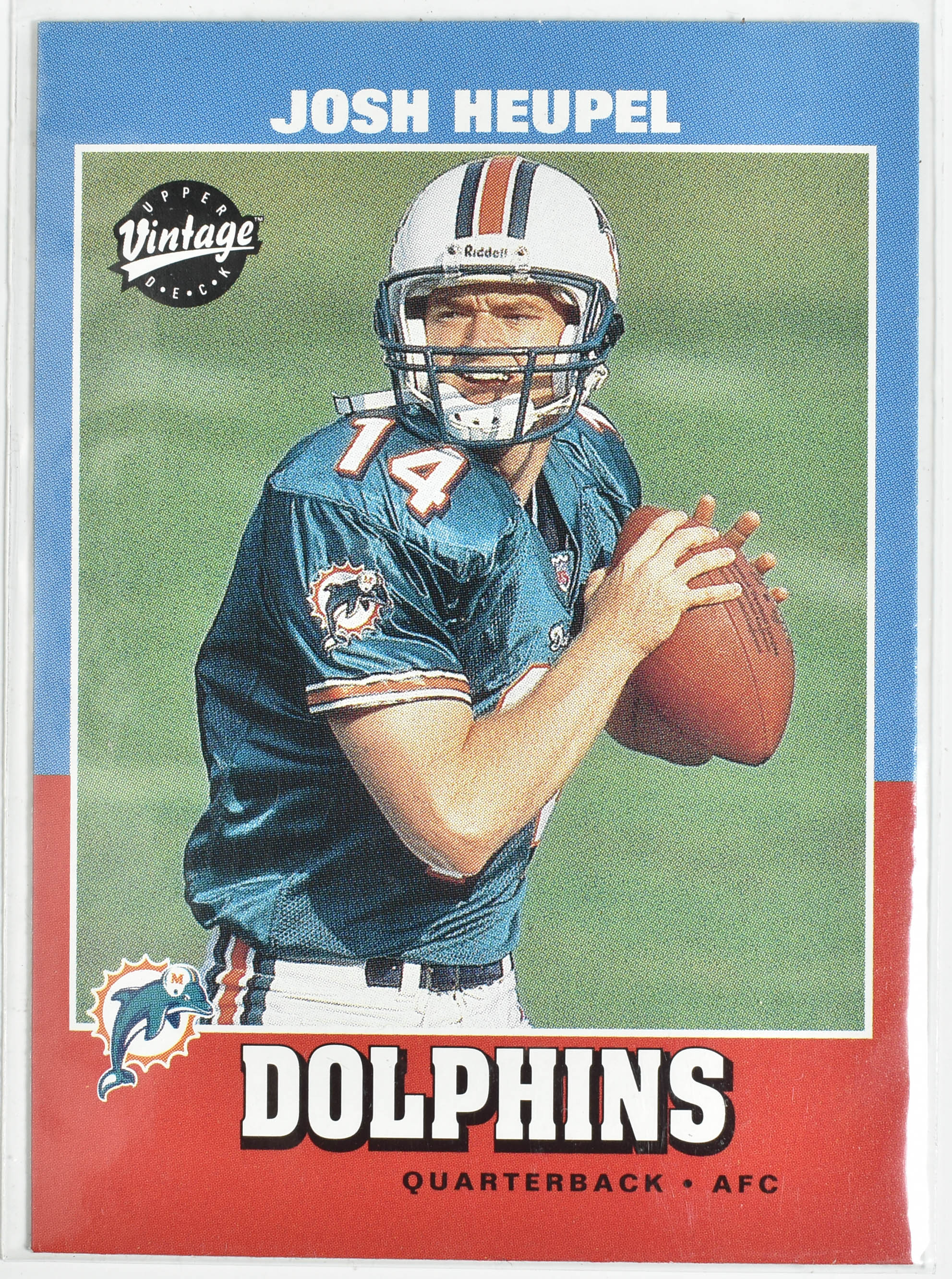 Josh Heupel 235 Upper Deck 2001 Miami Dolphins