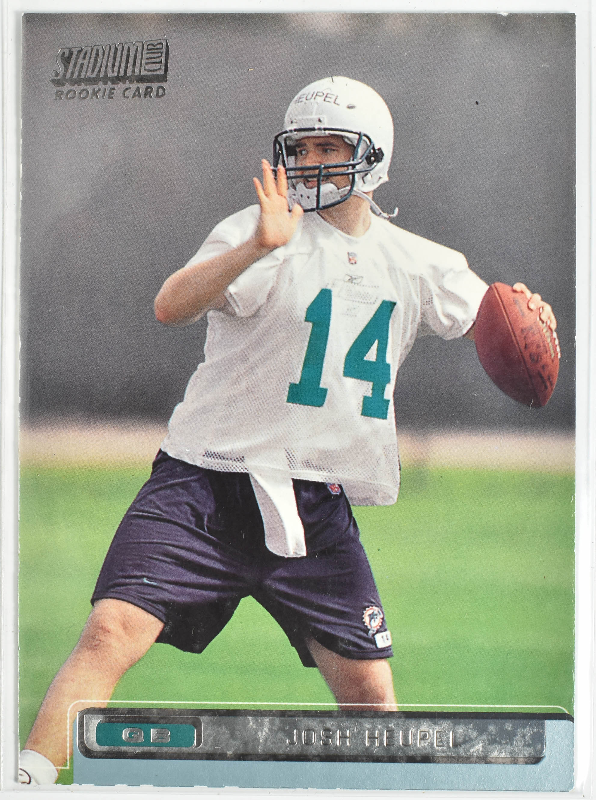 Josh Heupel 137 Topps 2001 Stadium Rookie Miami Dolphins