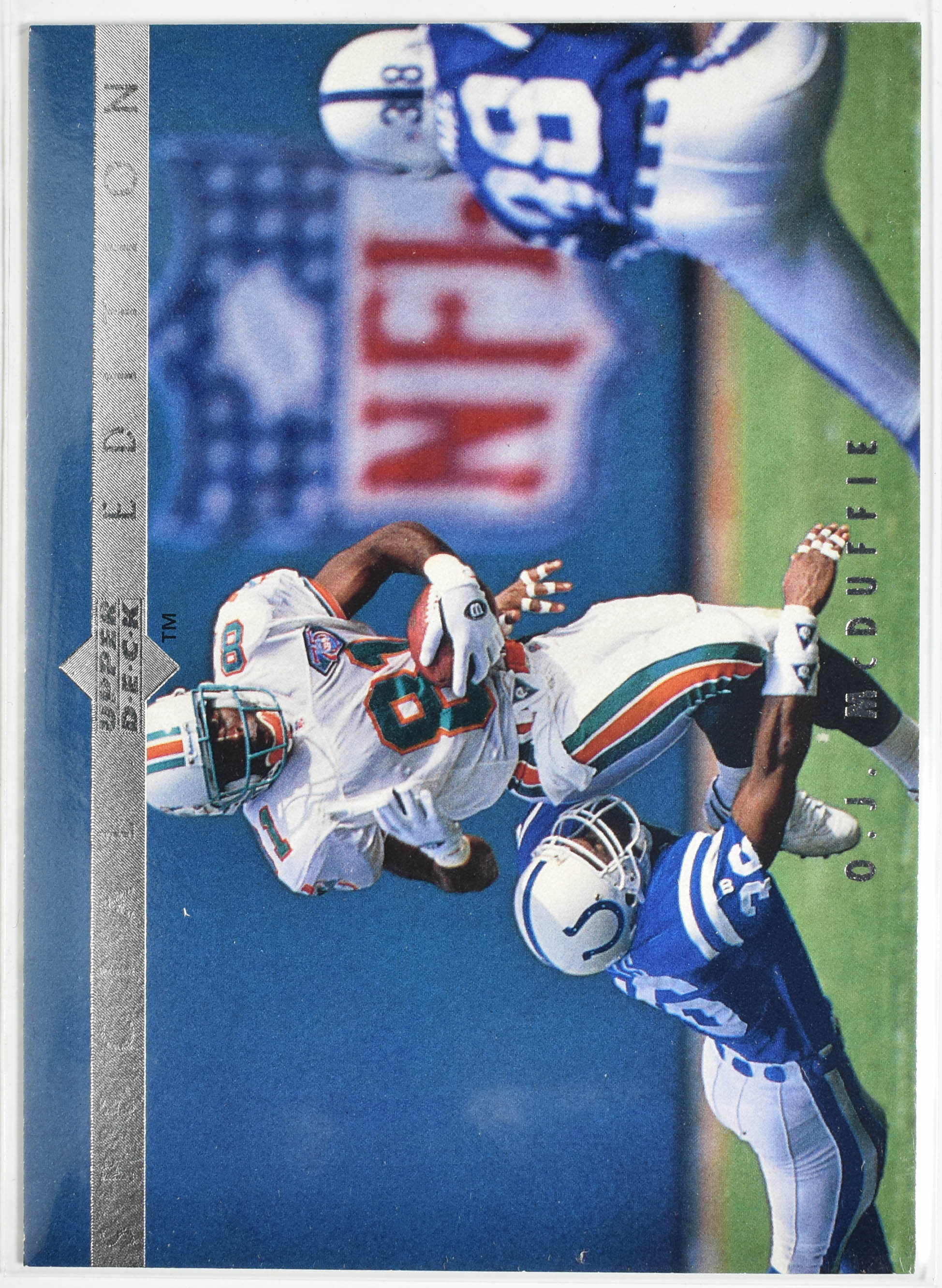 OJ McDuffie SE42 1995 Special Edition Upper Deck Miami Dolphins