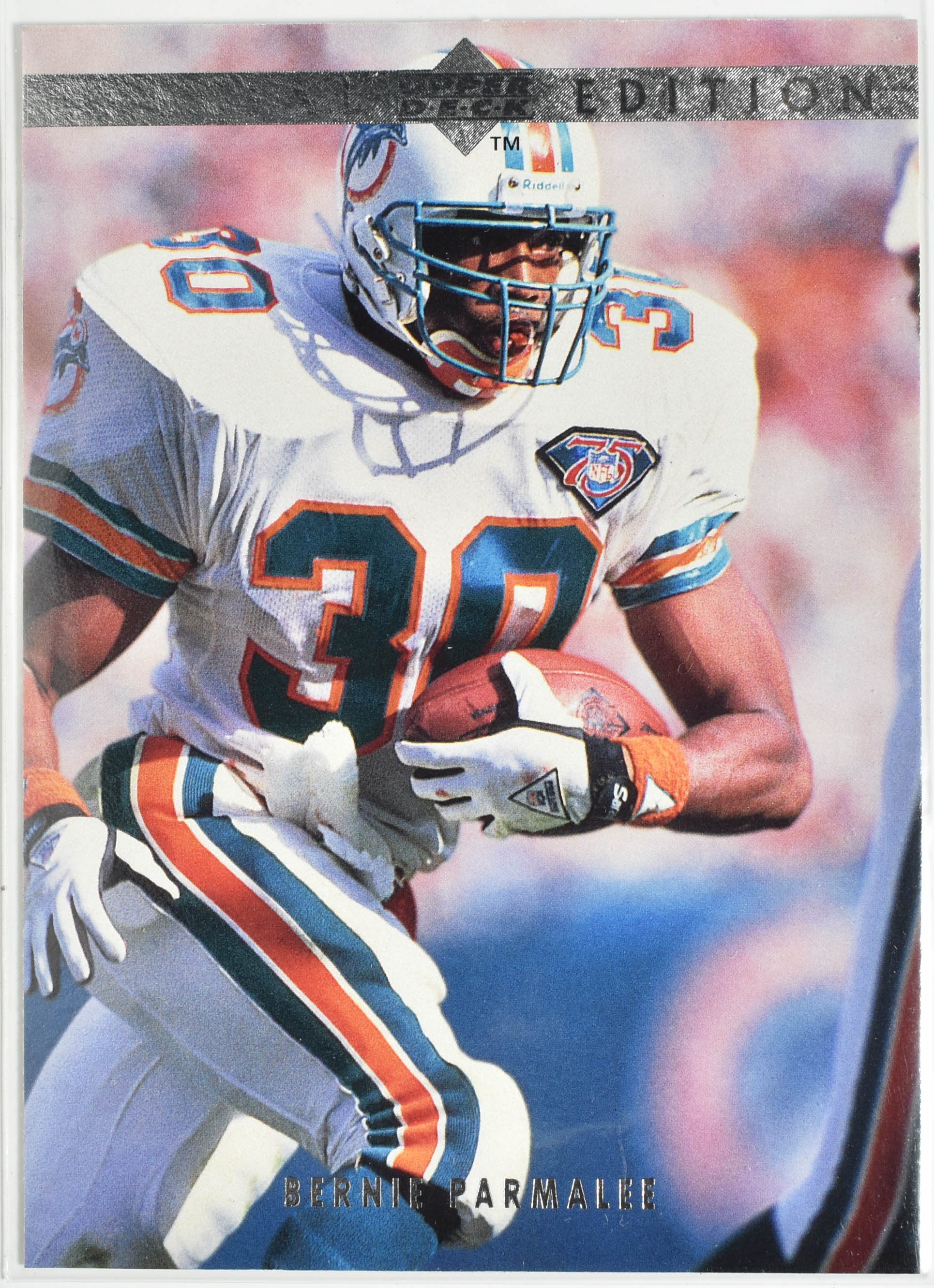 Bernie Parmalee SE3 Special Edition Upper Deck 1995 Miami Dolphins