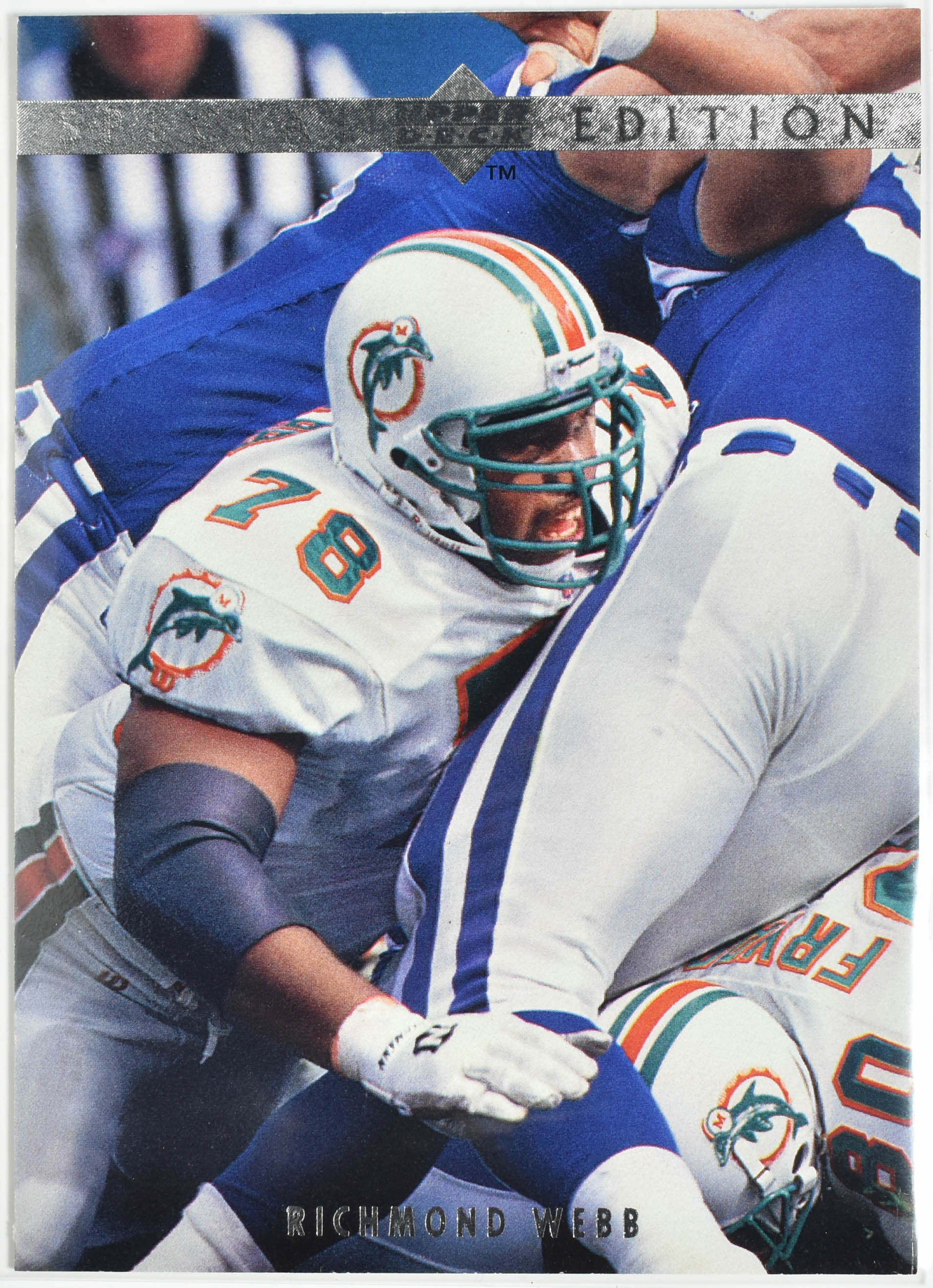 Richmond Webb SE47 Upper Deck Special Edition 1995 Miami Dolphins