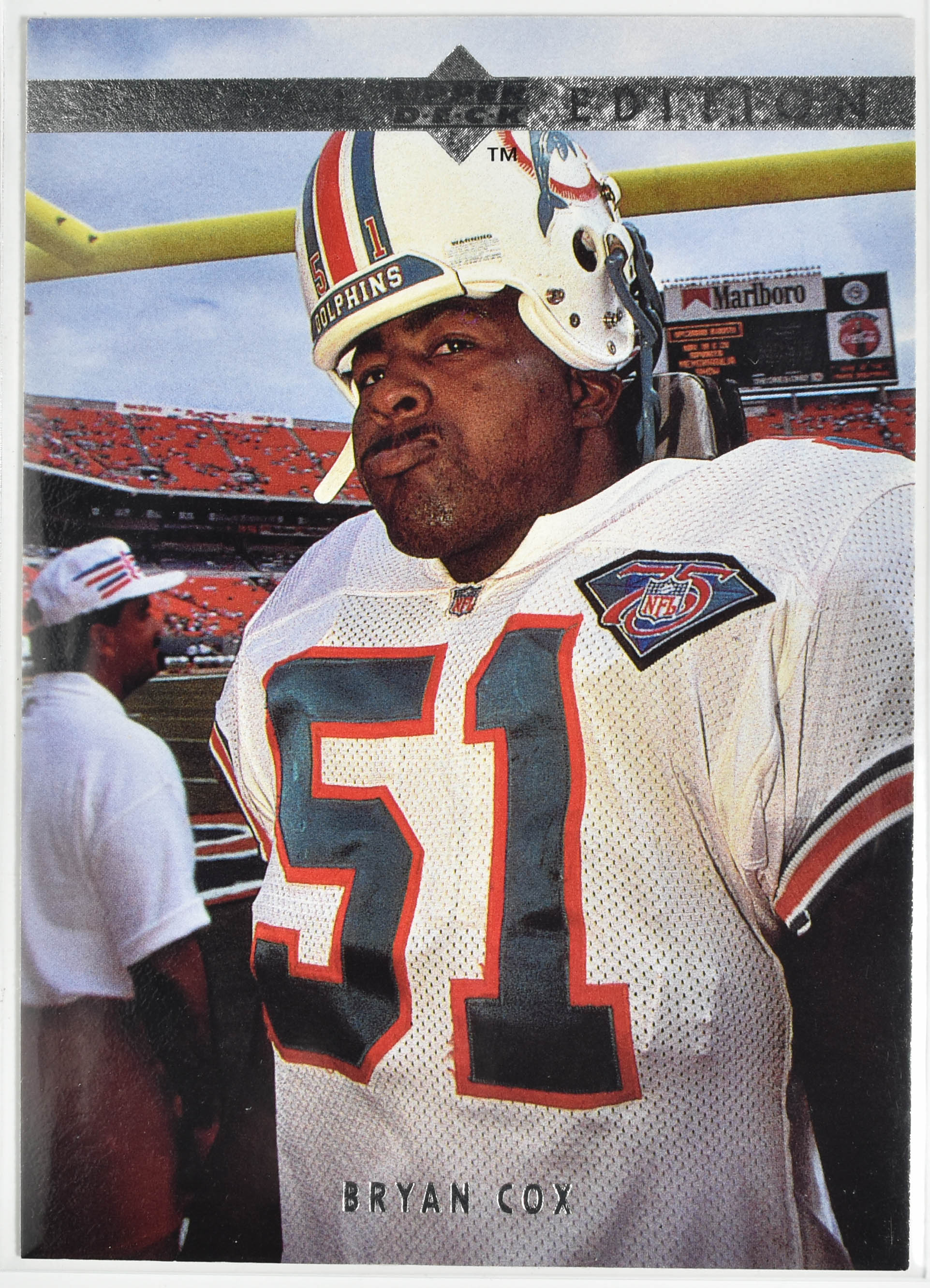 Bryan Cox SE15 Special Edition Upper Deck 1995 Miami Dolphins