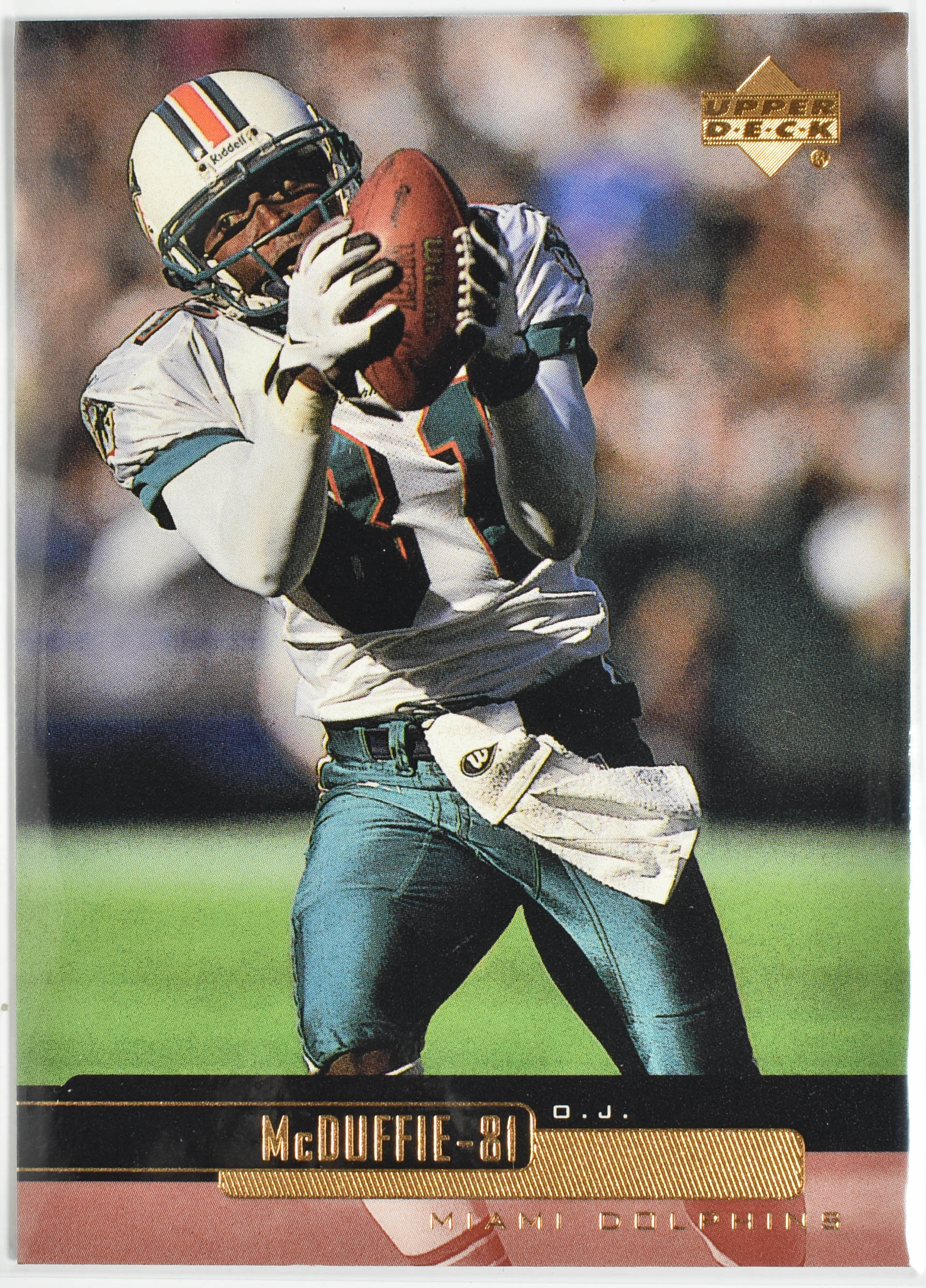 DJ McDuffle 110 Upper Deck 1999 Miami Dolphins