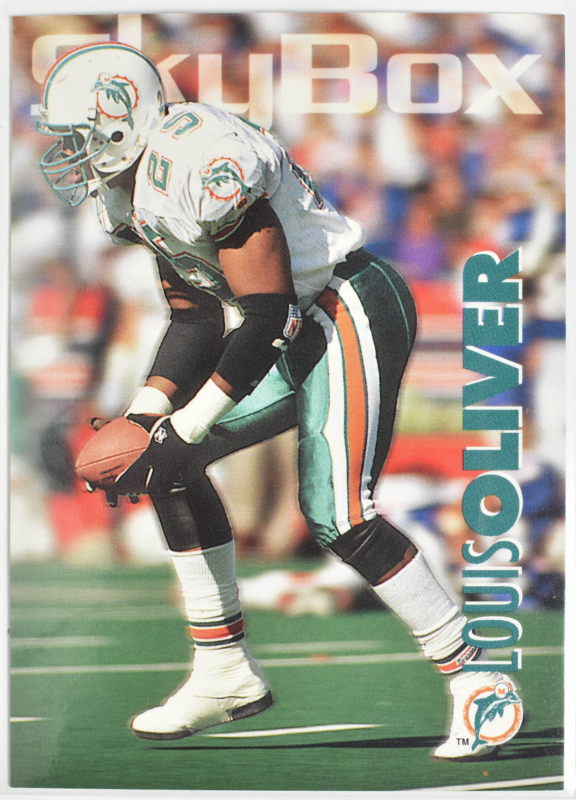 Louis Oliver 175 Sky Box 1993 Miami Dolphins