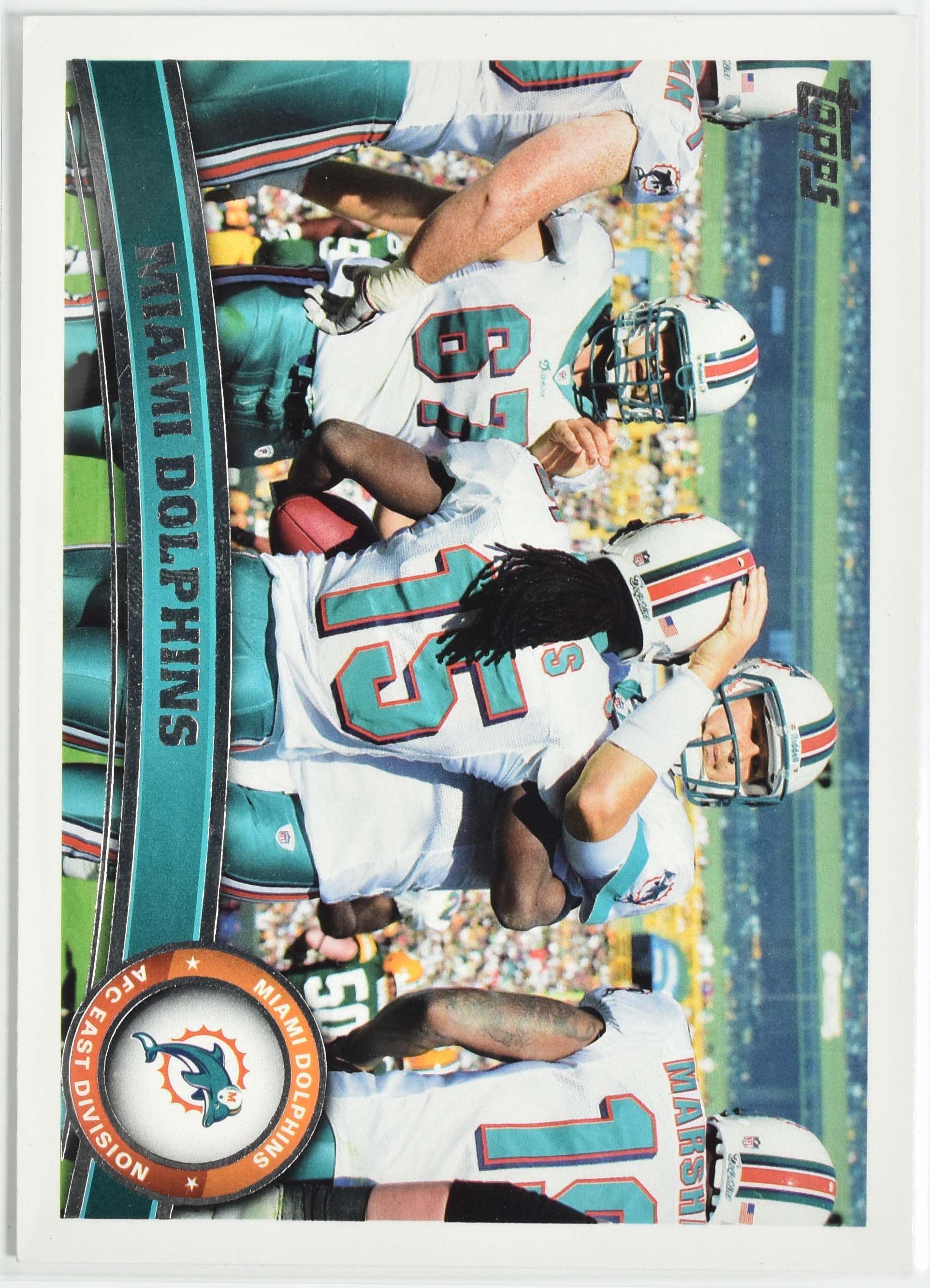 Miami Dolphins Team Leaders 226 Topps 2011 Miami Dolphins
