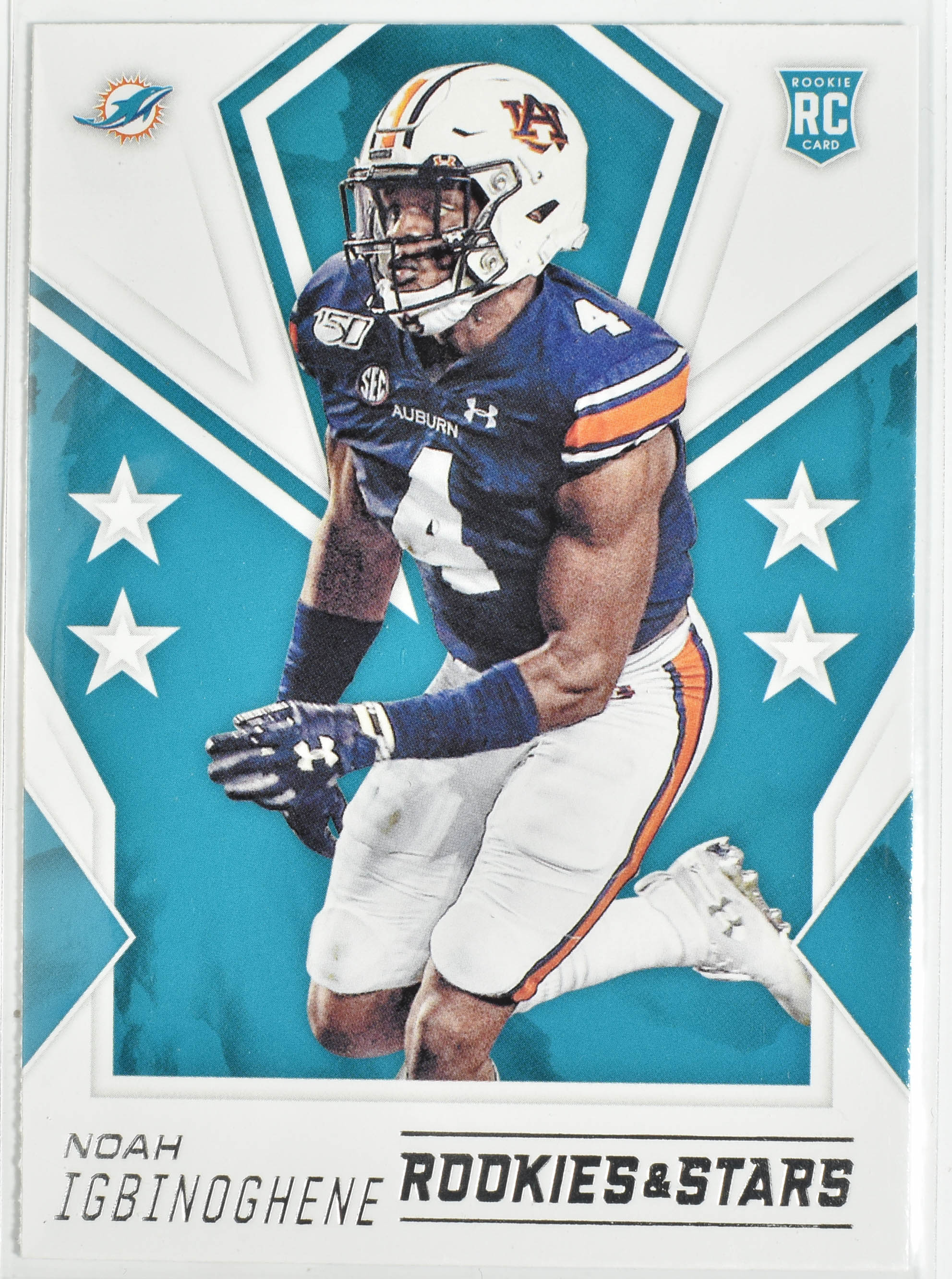 Noah Igbinoghene 187 Panini 2020 Rookies and Stars Miami Dolphins