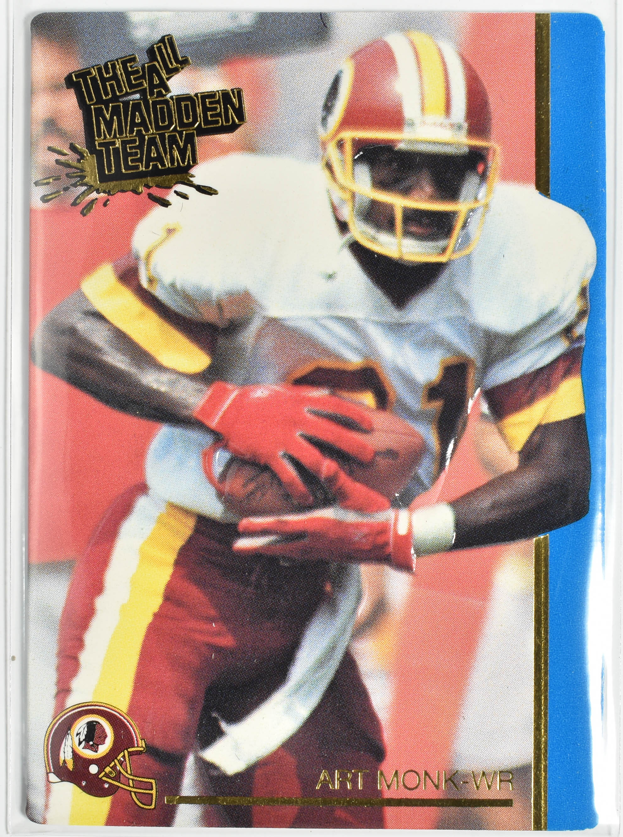 Art Monk 42 All Madden 1992 Action Packed Washington Football Team