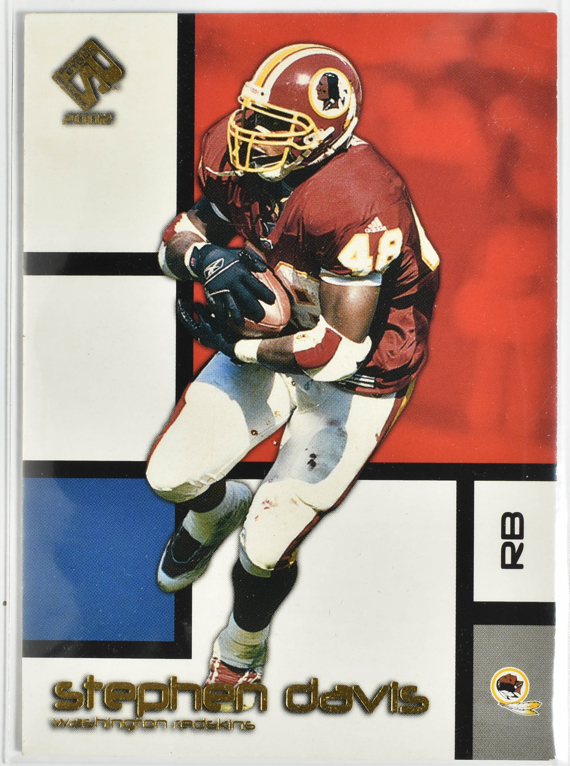 Stephen Davis 99 2002 Pacific Trading Cards Washington Football Team