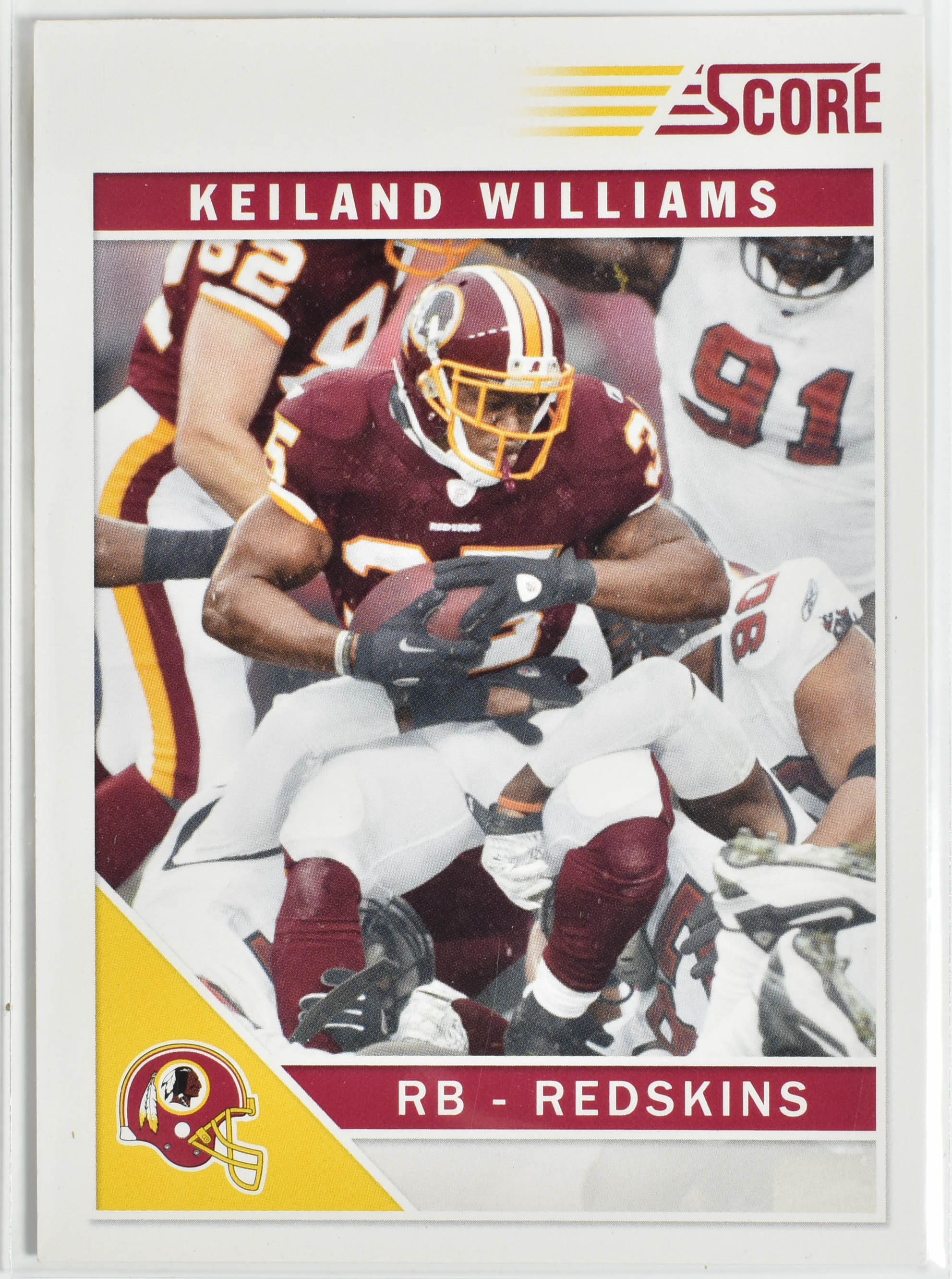 Keiland Williams Score 297 Washington Football Team