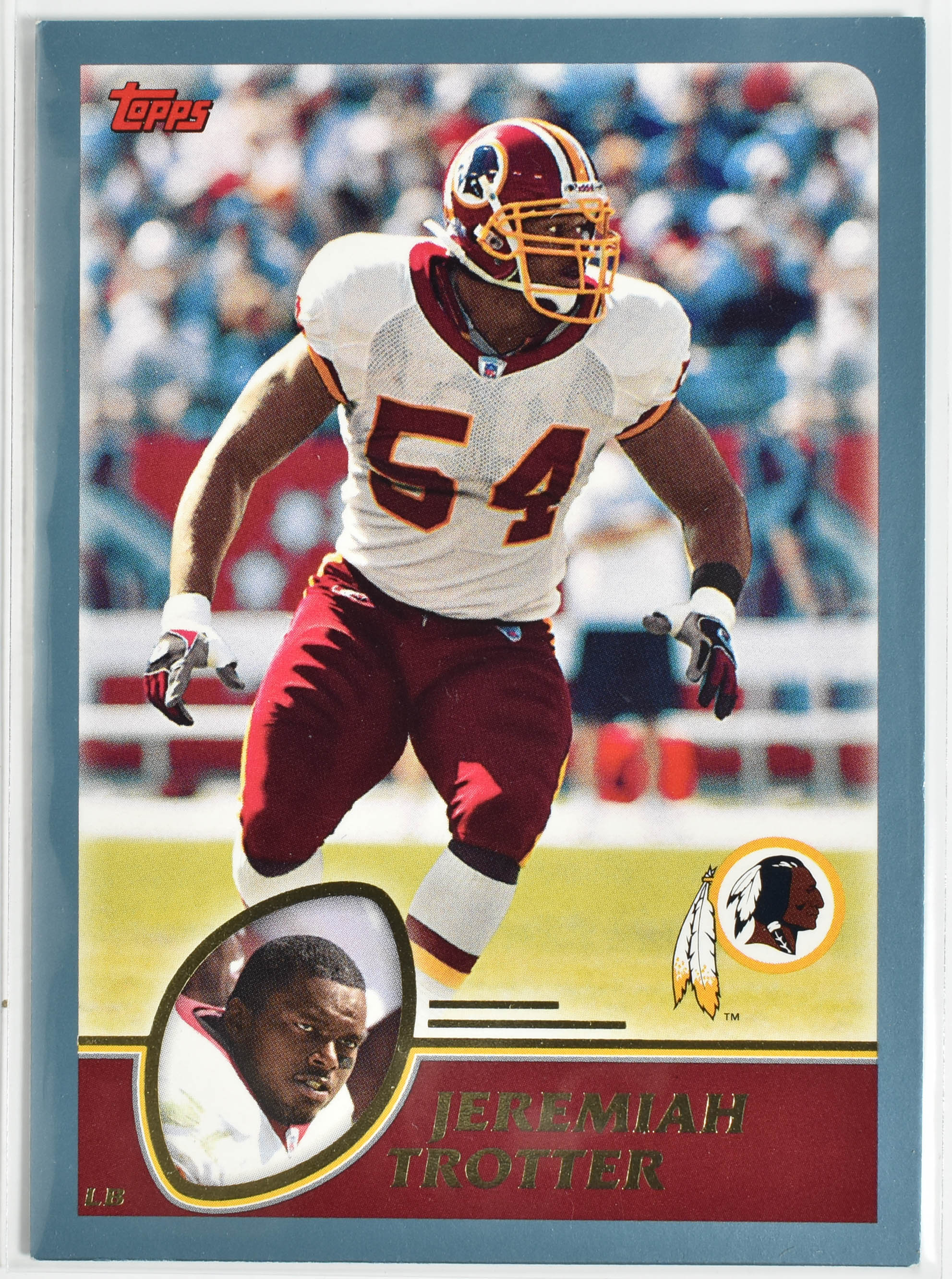 Jeremiah Trotter 204 Topps 2003 Washington Football Team