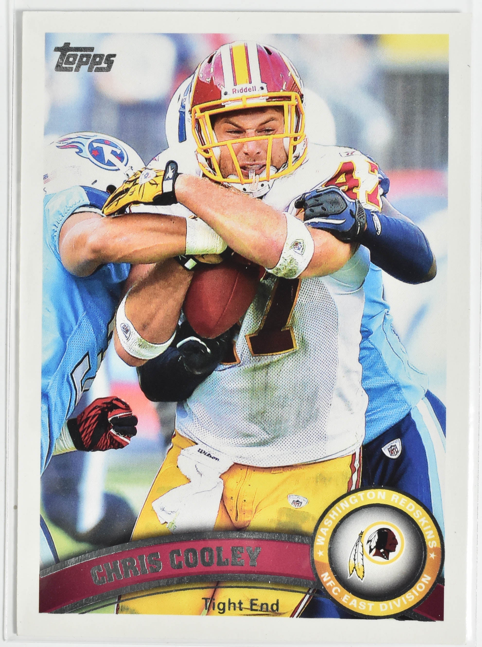 Chris Cooley 308 Topps 2011 Washington Football Team