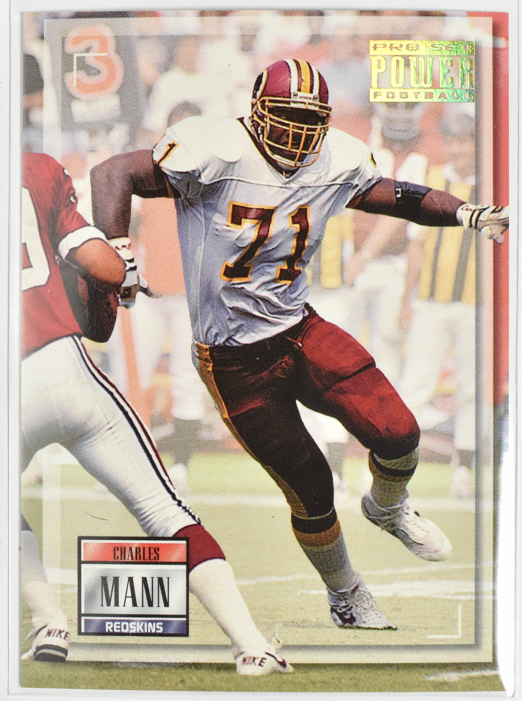 Charles Mann 171 Pro Set Power 1993 Washington Football Team