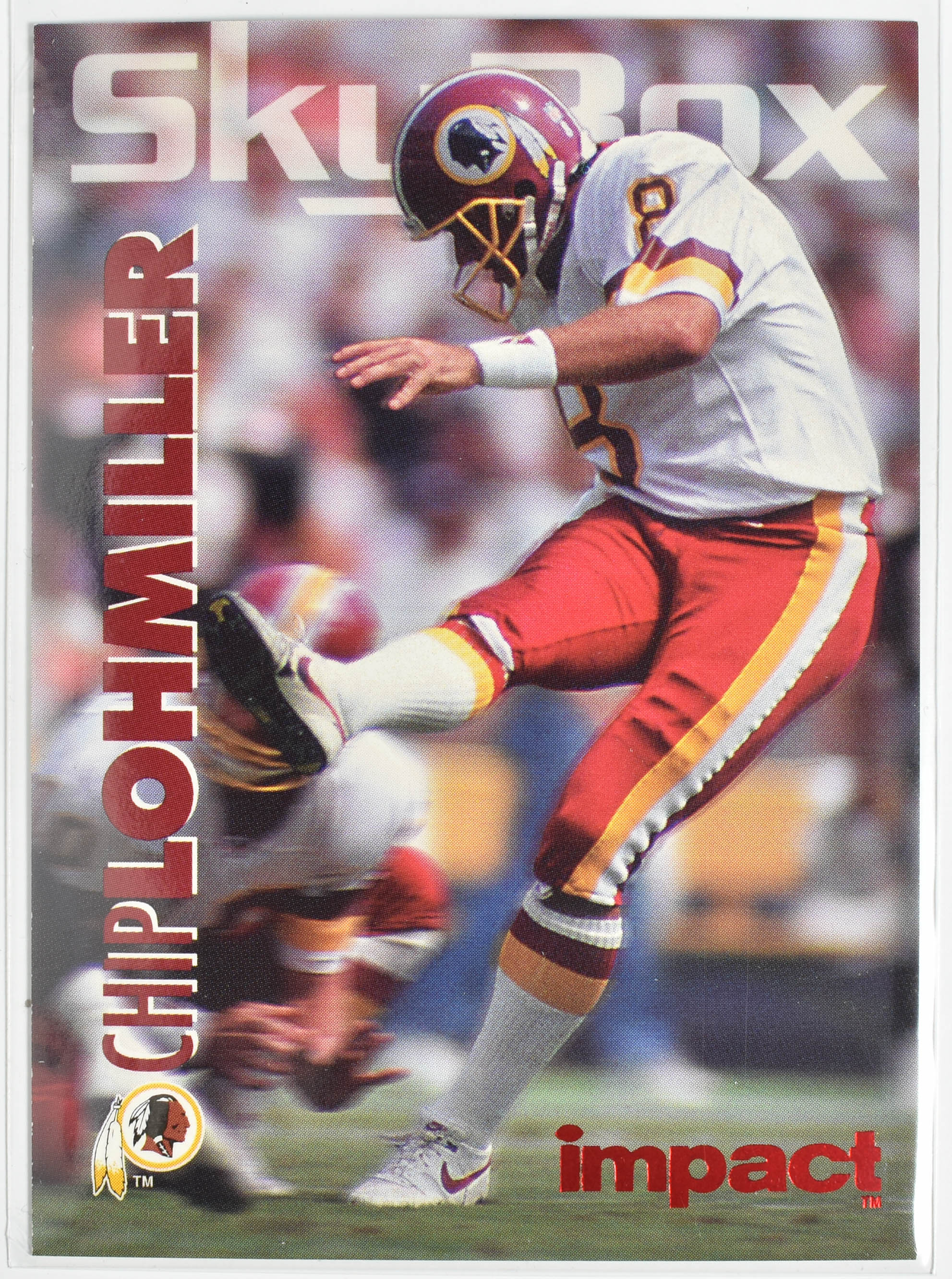 Chip Lohmiller 331 Skybox 1993 Washington Football Team