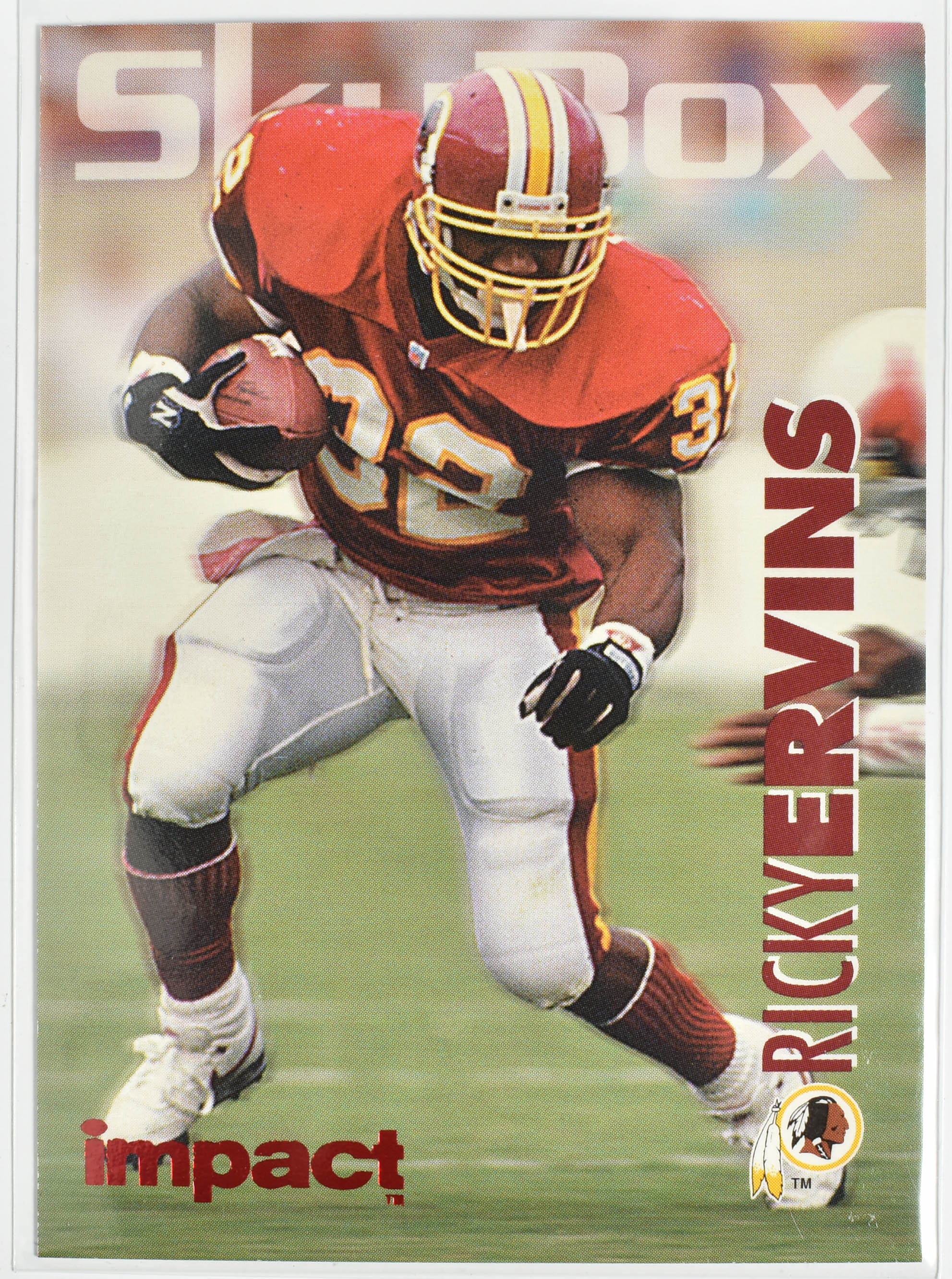 Ricky Ervins Skybox 329 1993 Washington Football Team