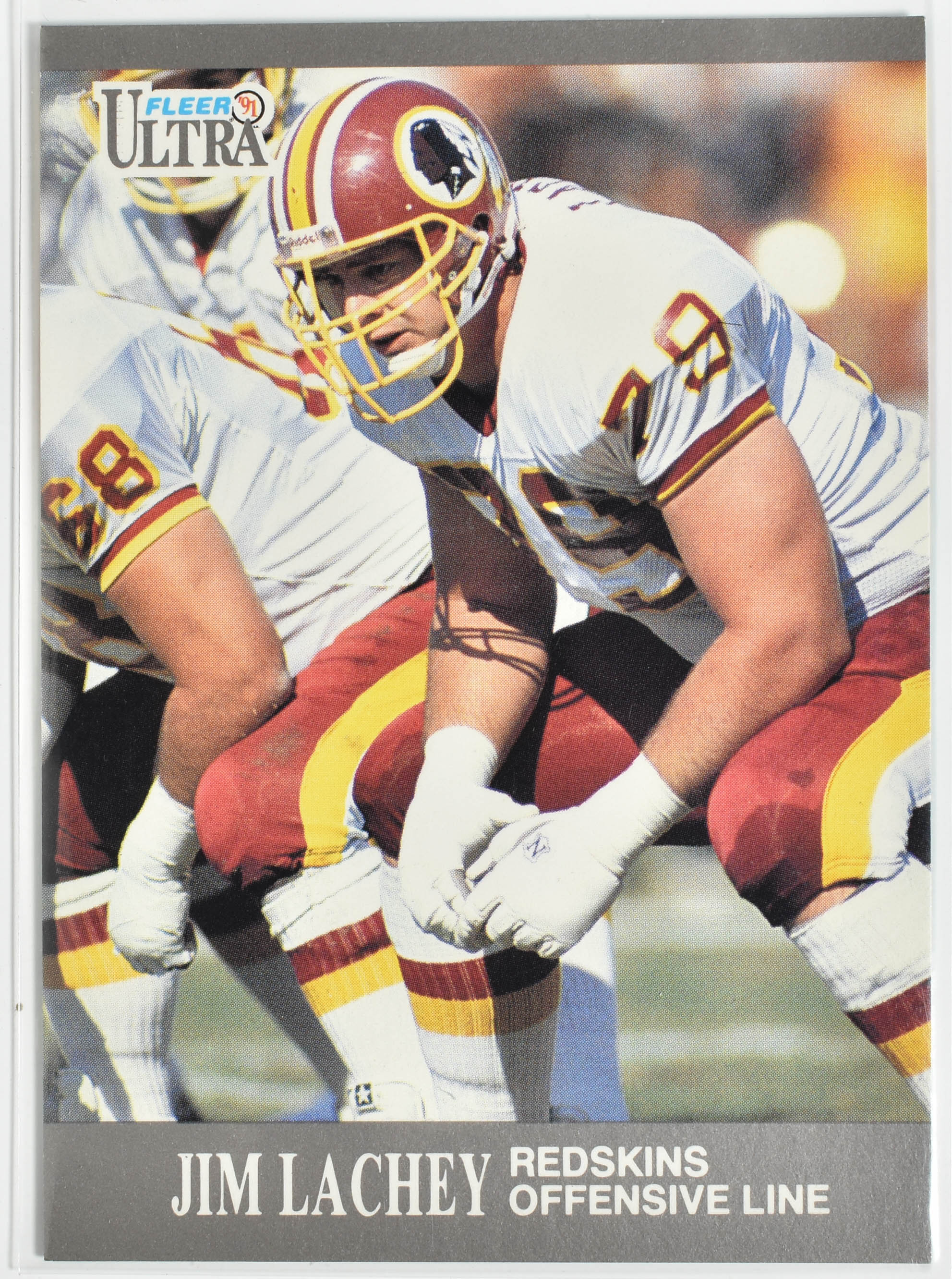 Jim Lachey 272 Fleer Ultra 1991 Washington Football Team