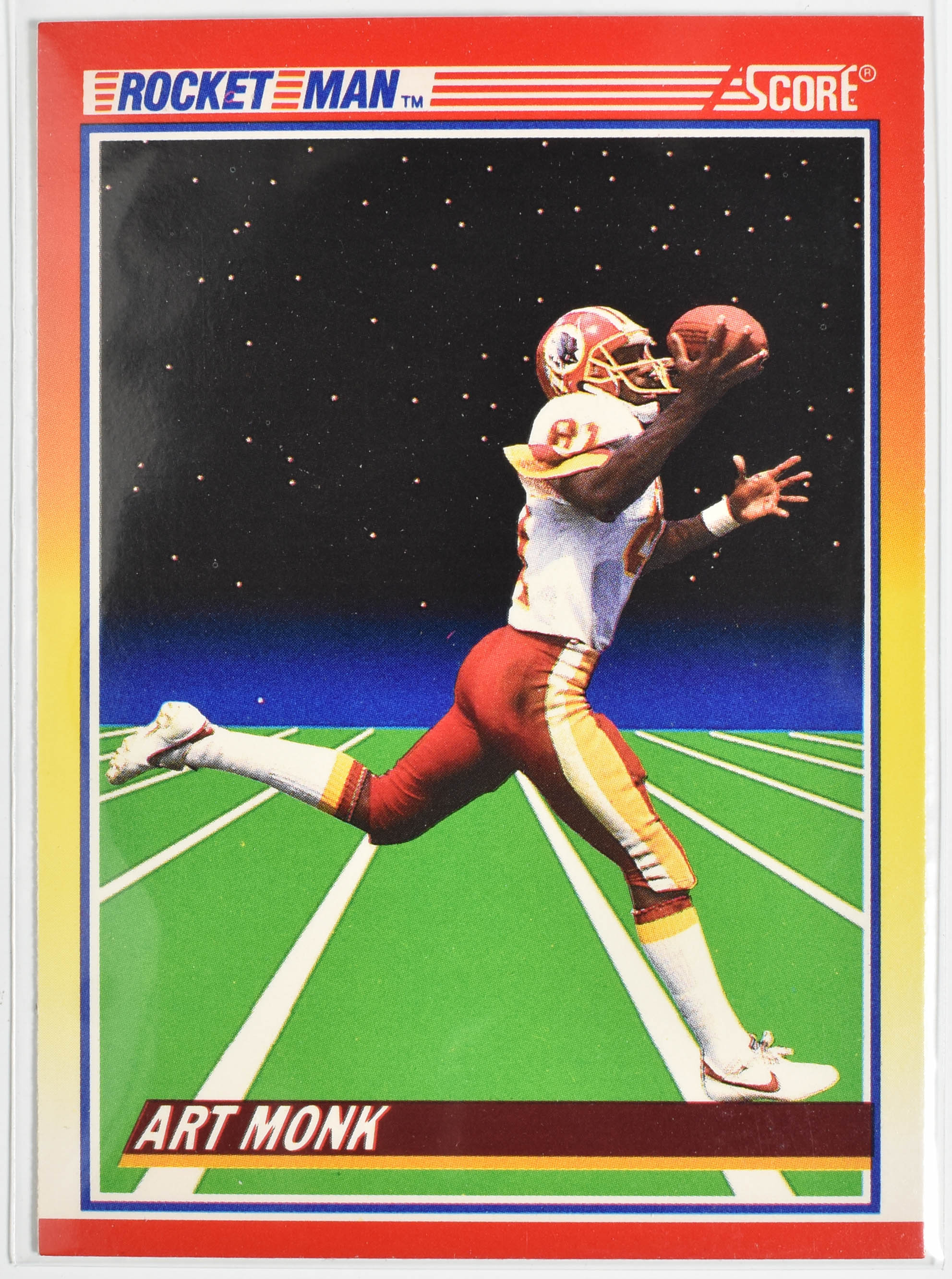 Art Monk 557 Score 1990 Rocket Man Washington Football Team