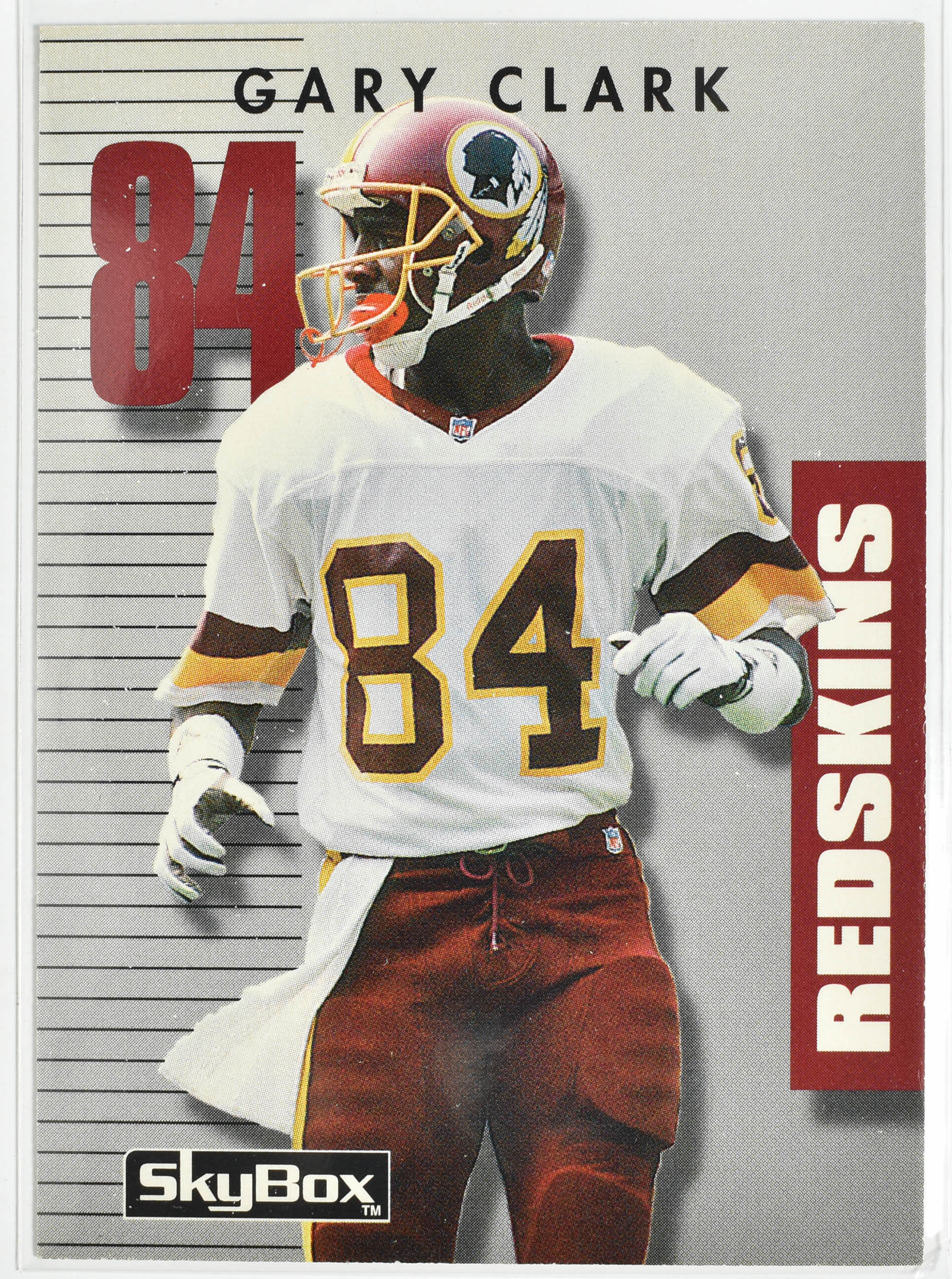 Gary Clark 142 1992 Skybox Washington Football Team
