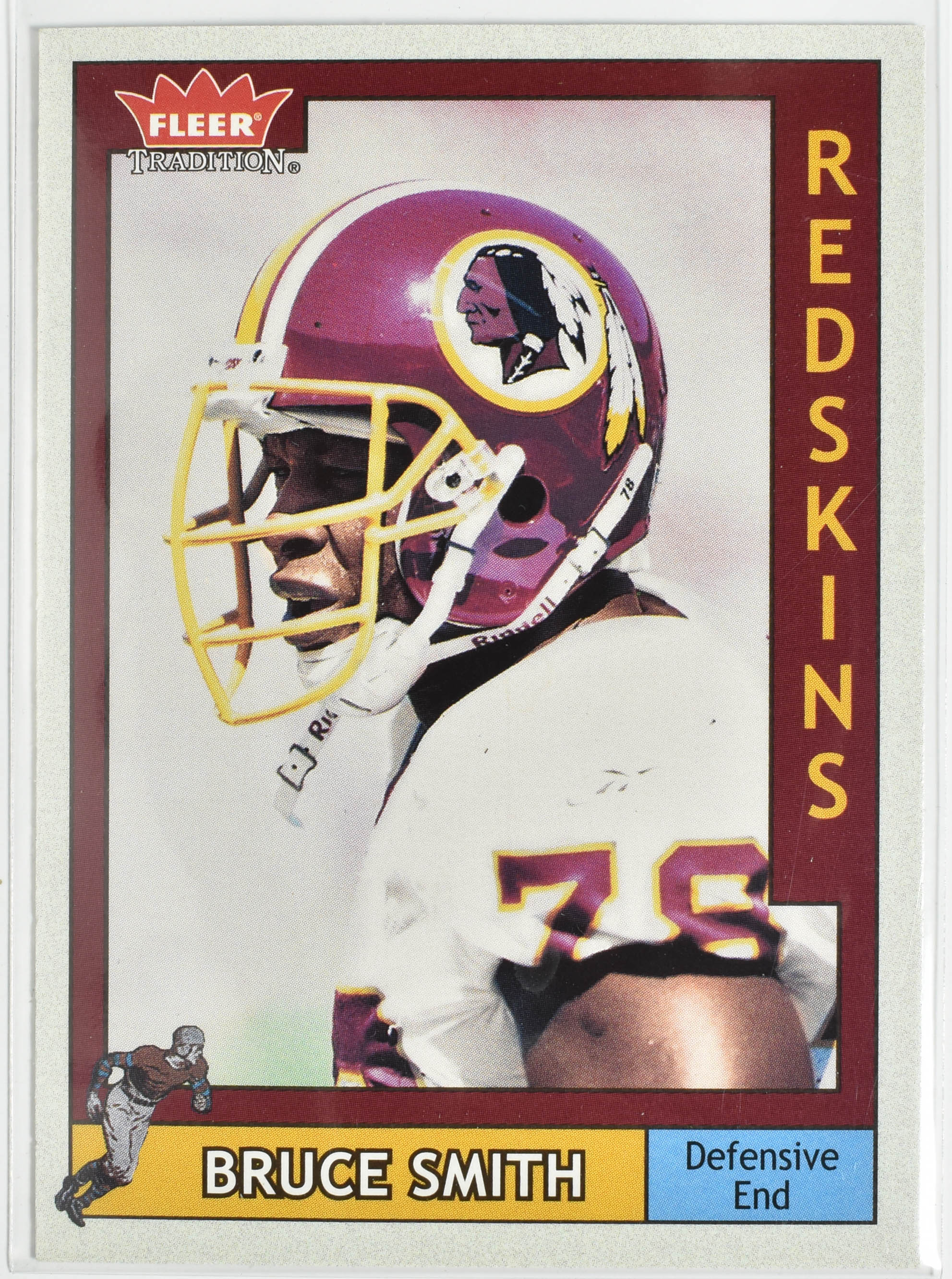 Bruce Smith Fleer 156 2003 Washington Football Team