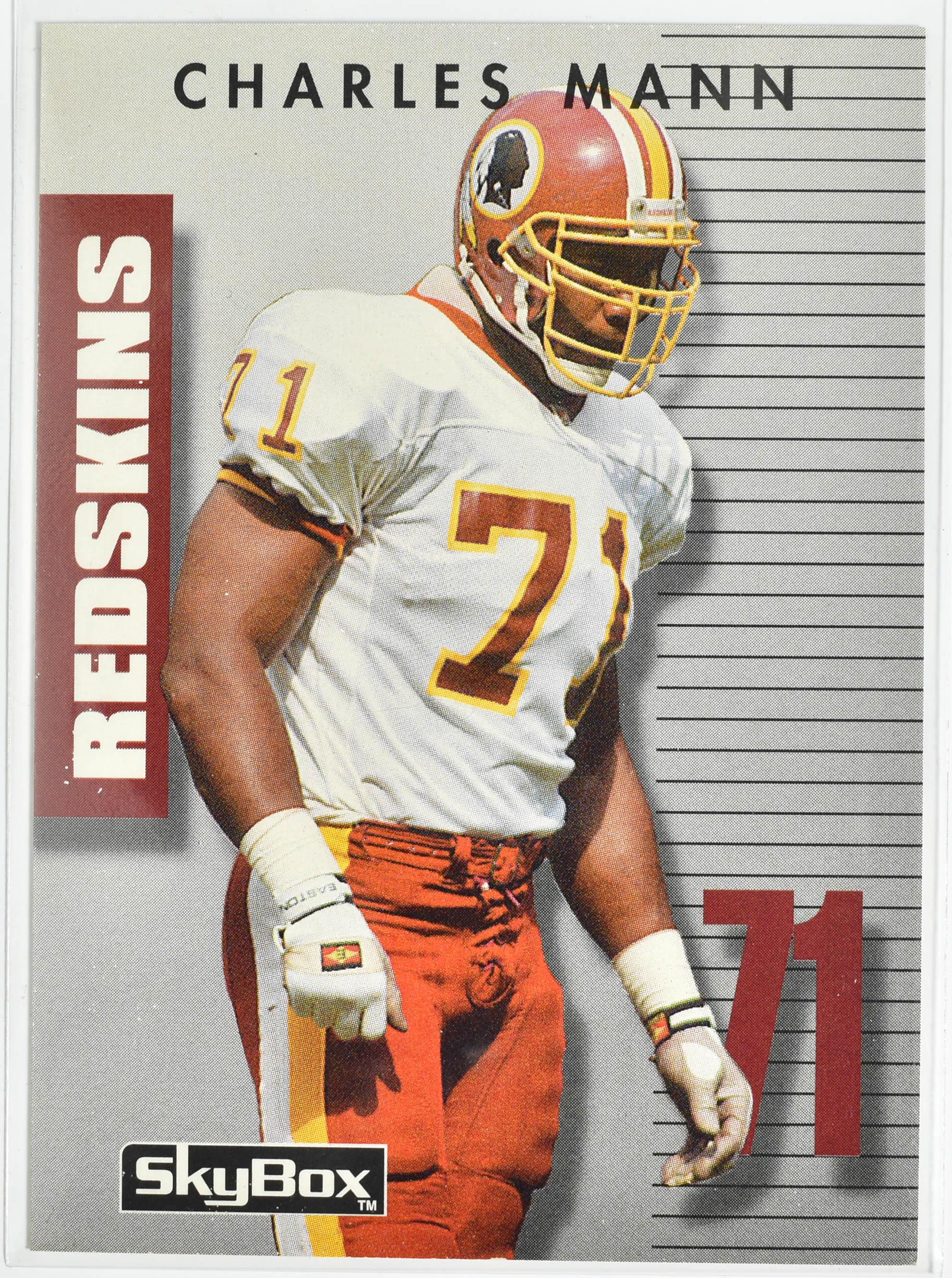 Charles Mann 242 Skybox 1992 Washington Football Team