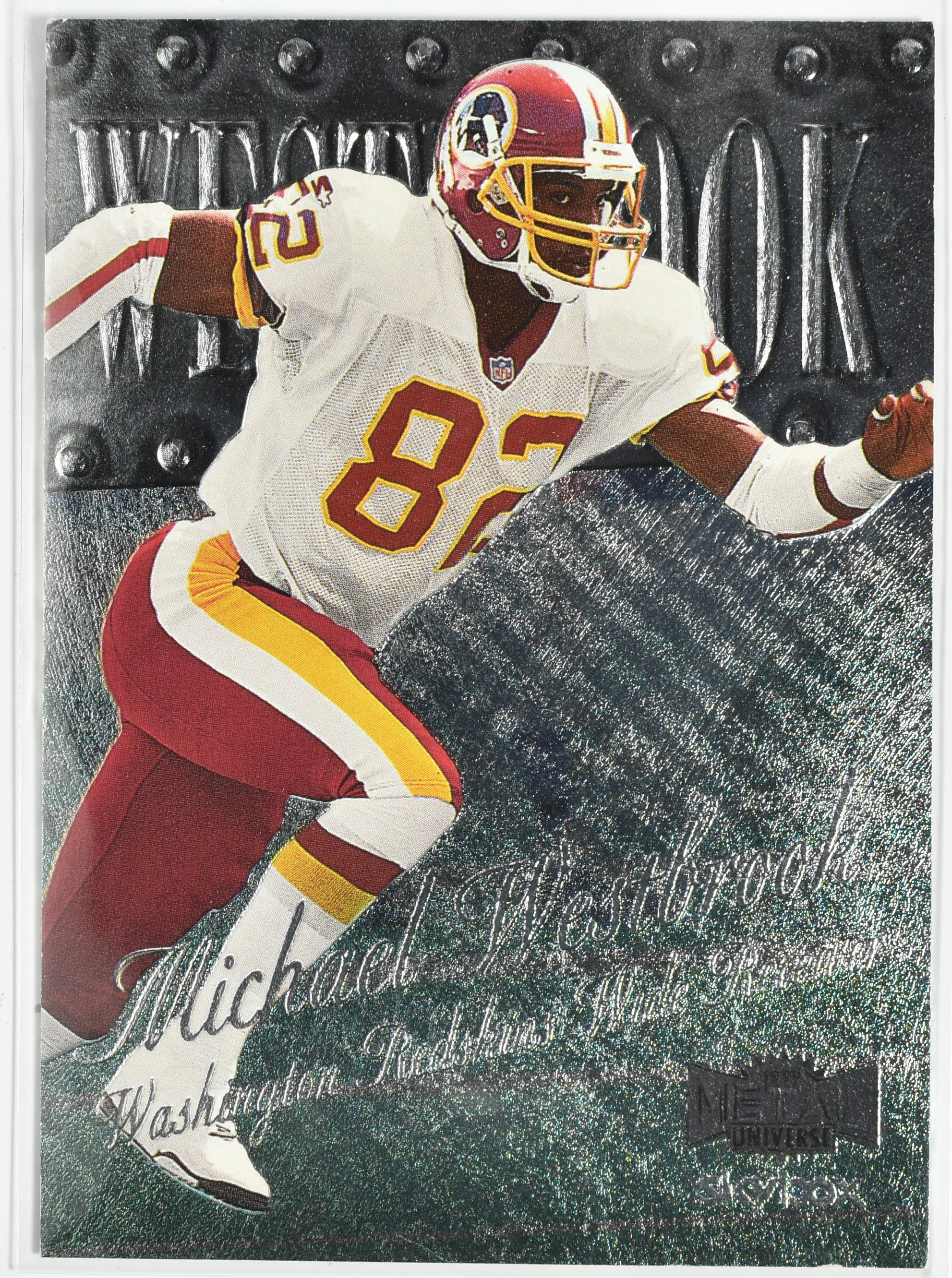 Michael Westbrook 37 Metal Universe 1999 Skybox Washington Football Team