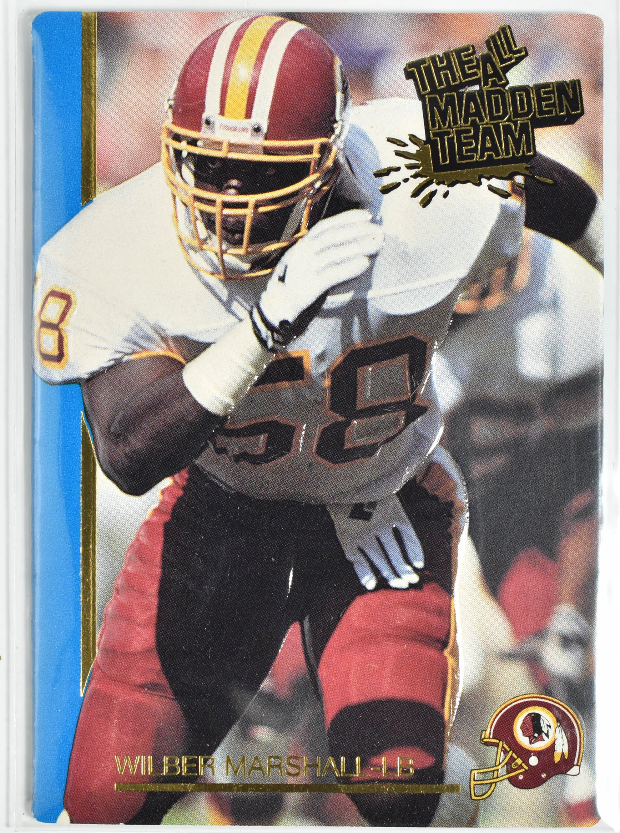 Wilber Marshall 35 All Madden Team Action Packed 1992