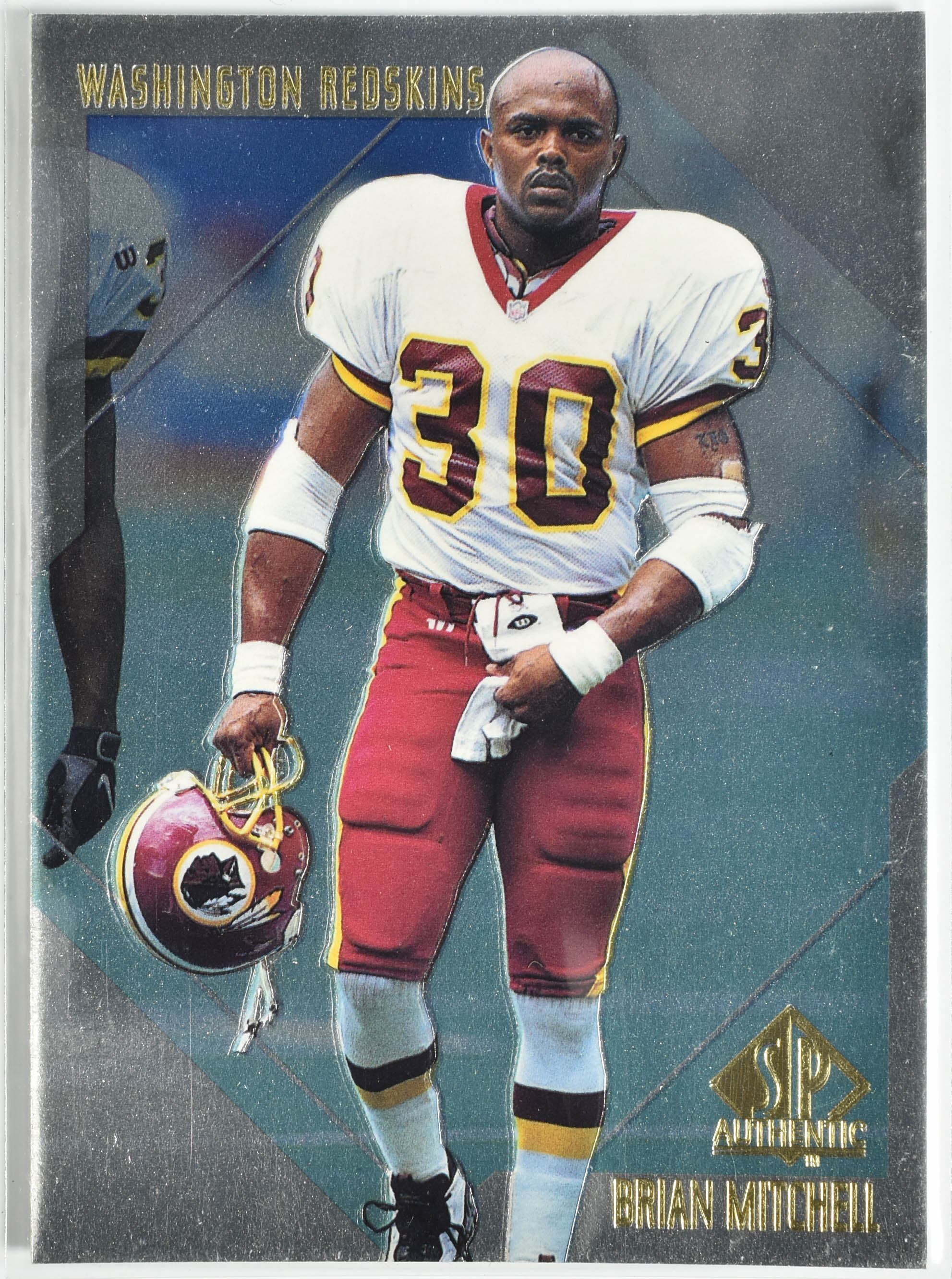 Brian Mitchell 194 Upper Deck 1997 SP Authentic Washington Football Team