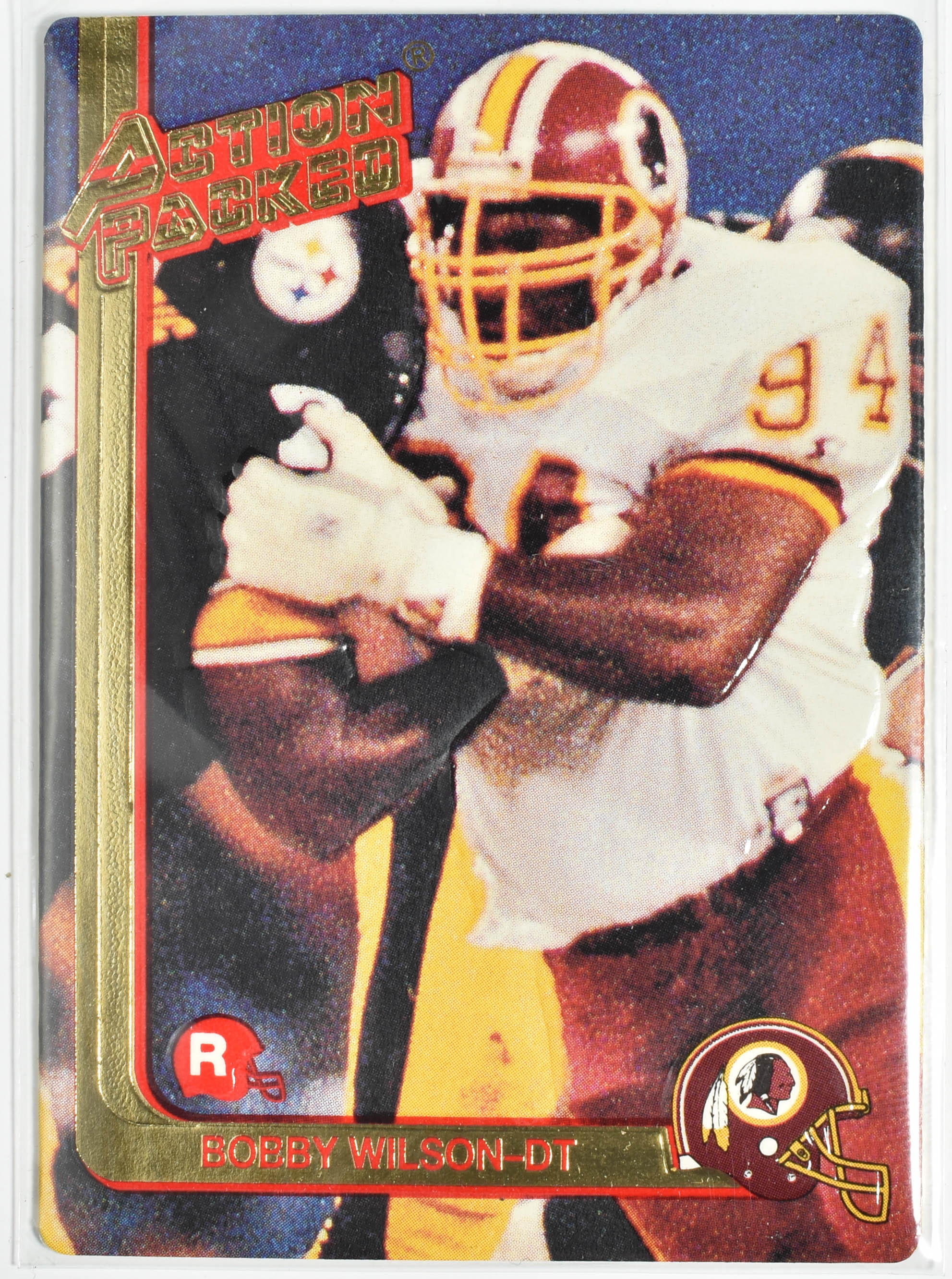 Bobby Wilson 13 Action Packed 1991 Washington Football Team