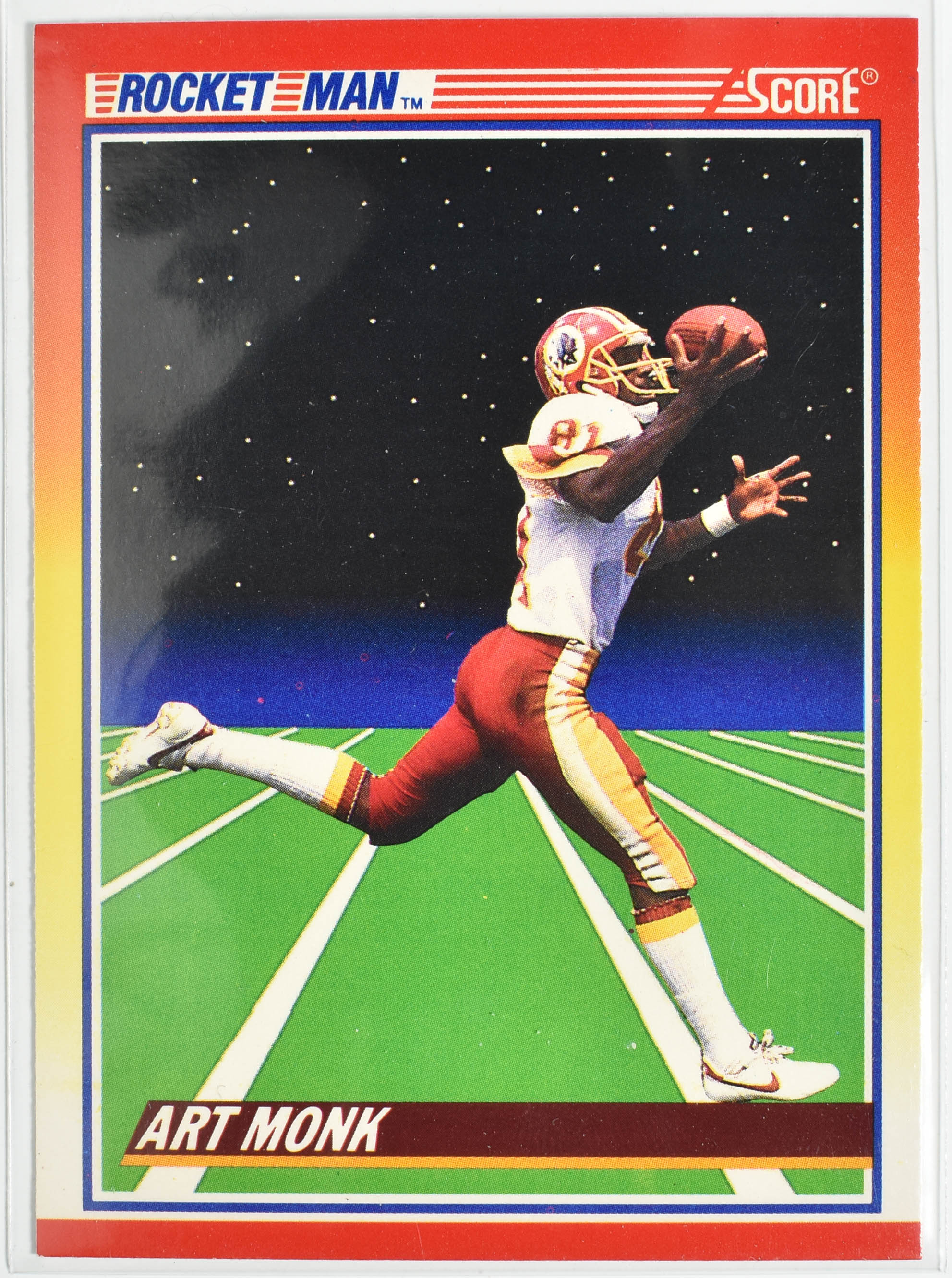 Art Monk 557 Score Rocket Man 1990 Washington Football Team