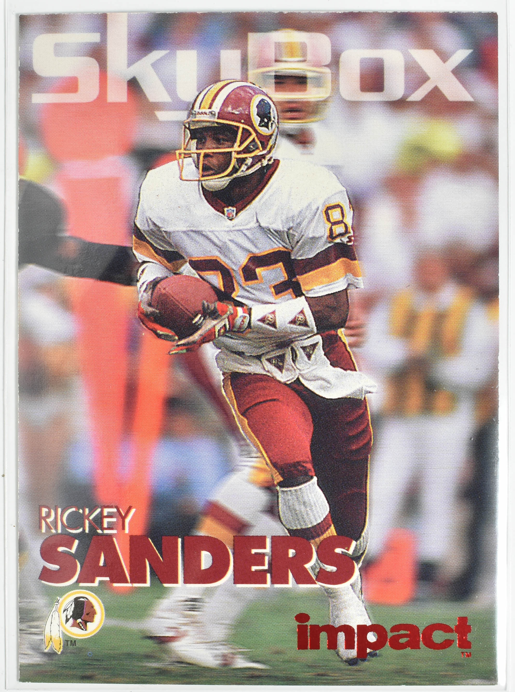 Ricky Sanders 332 Skybox 1993 Washington Football Team