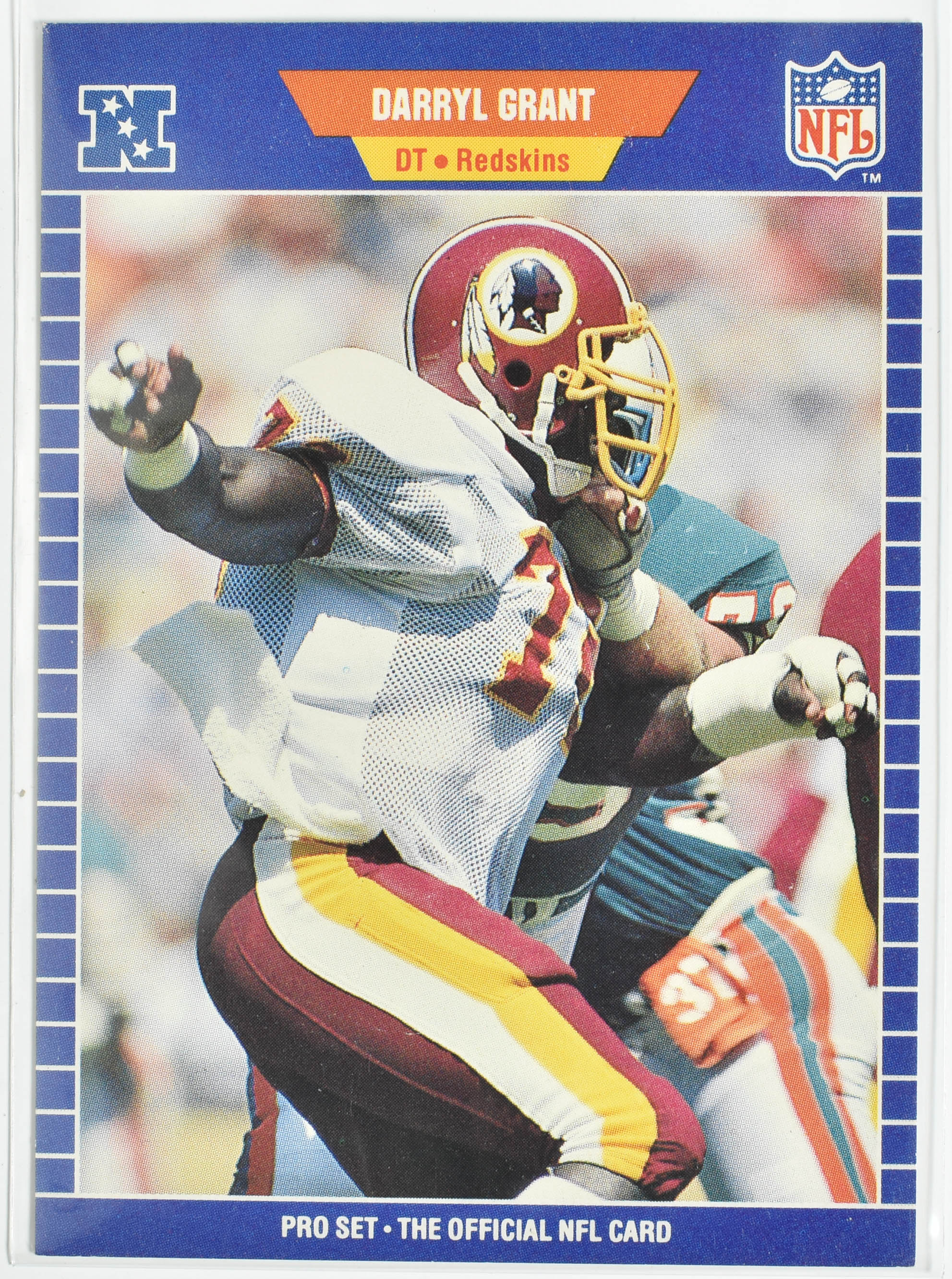 Darryl Grant 431 Pro Set 1989 Washington Football Team