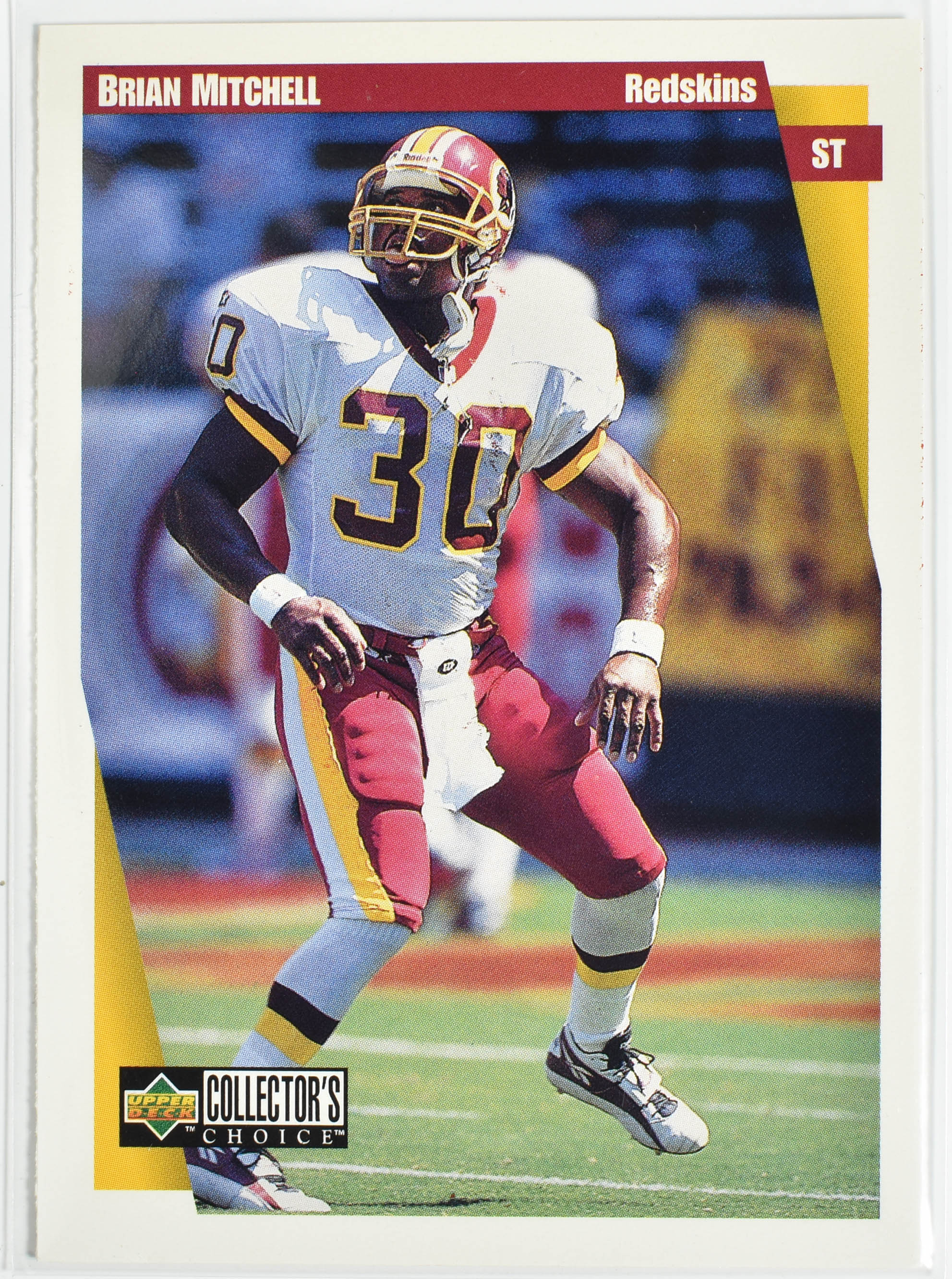 Brian Mitchell 266 Upper Deck 1997 Washington Football Team