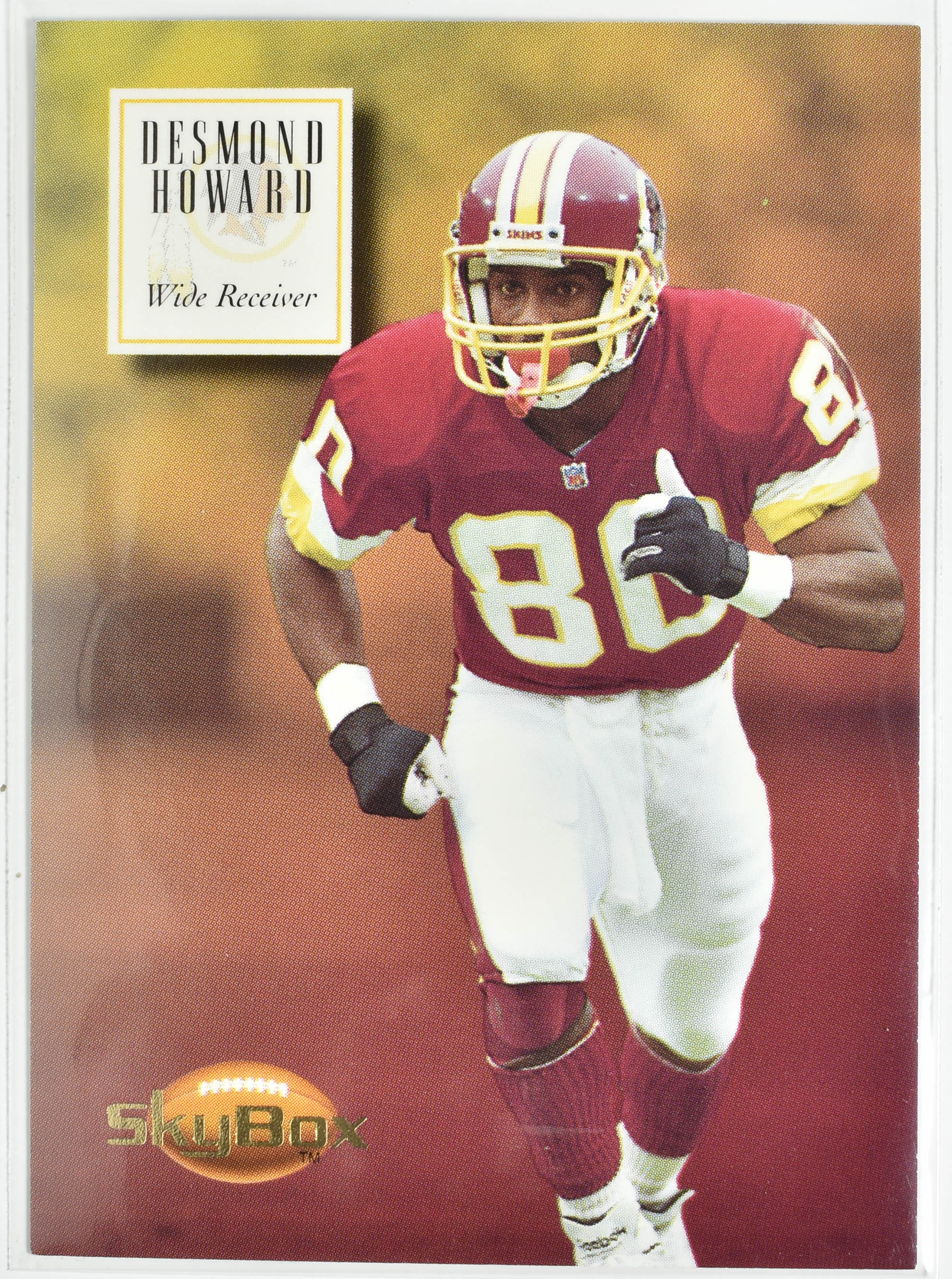 Desmond Howard 155 Skybox 1994 Washington Football Team