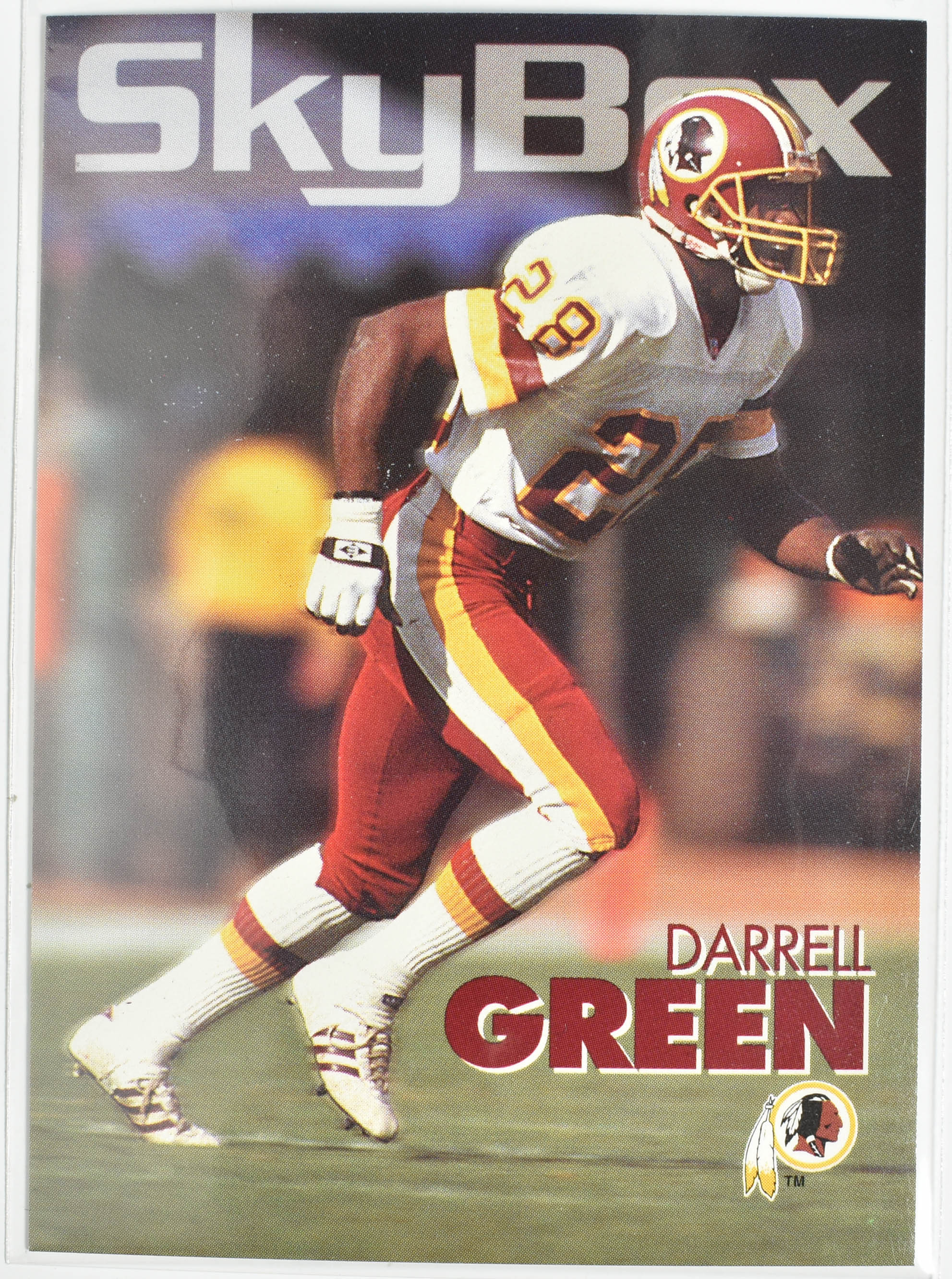 Darrell Green 335 Skybox 1993 Washington Football Team