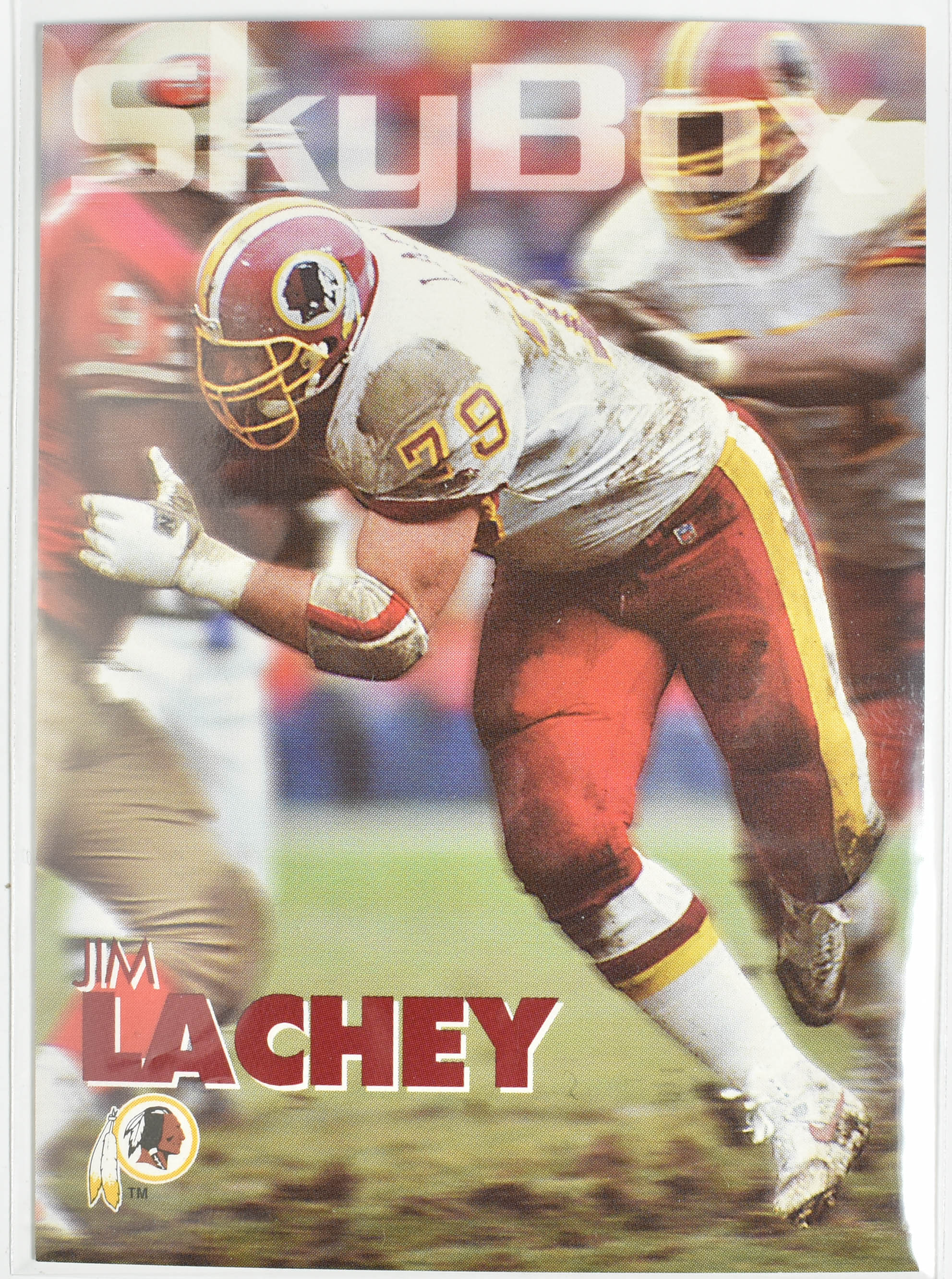 Jim Lachey 330 Skybox 1993 Washington Football Team