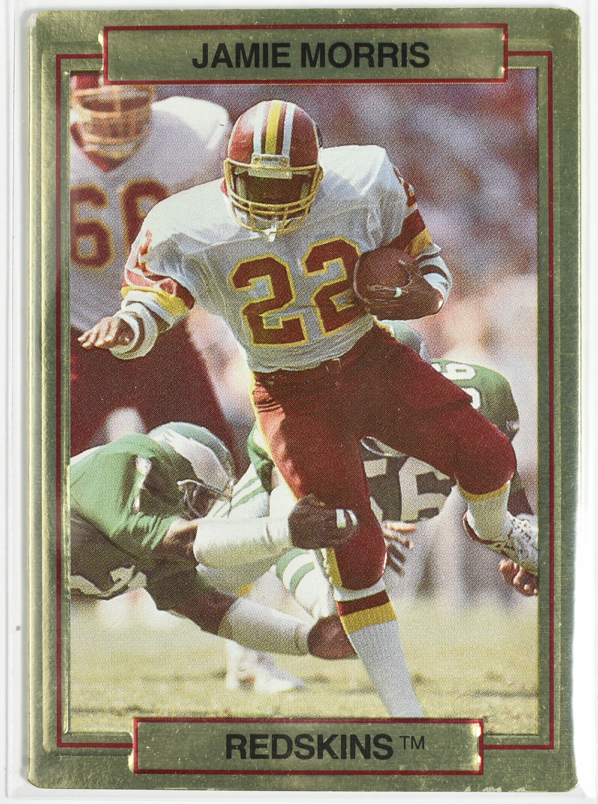 Jamie Morris 27 1989 Action Packed Rookie Washington Football Team