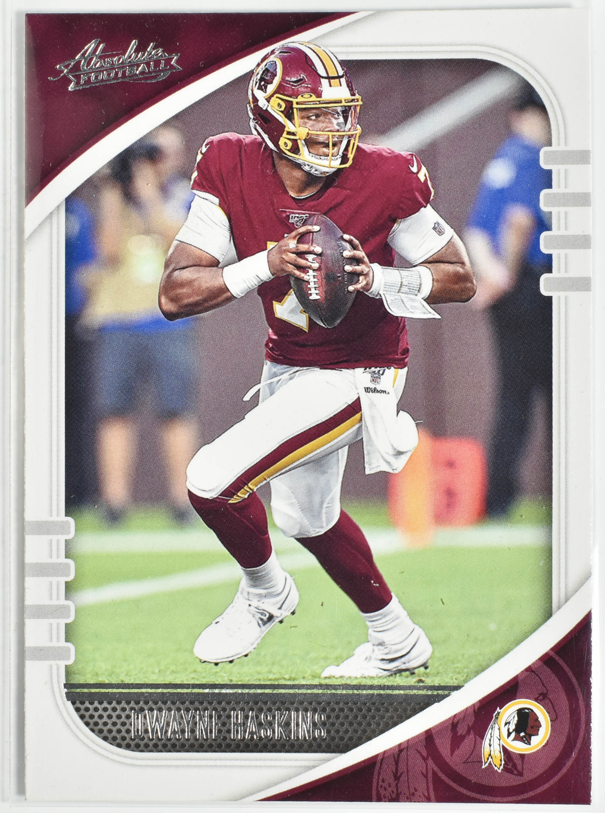 Dwayne Haskins 5 Panini 2020 Absolute Football Washington Football Team