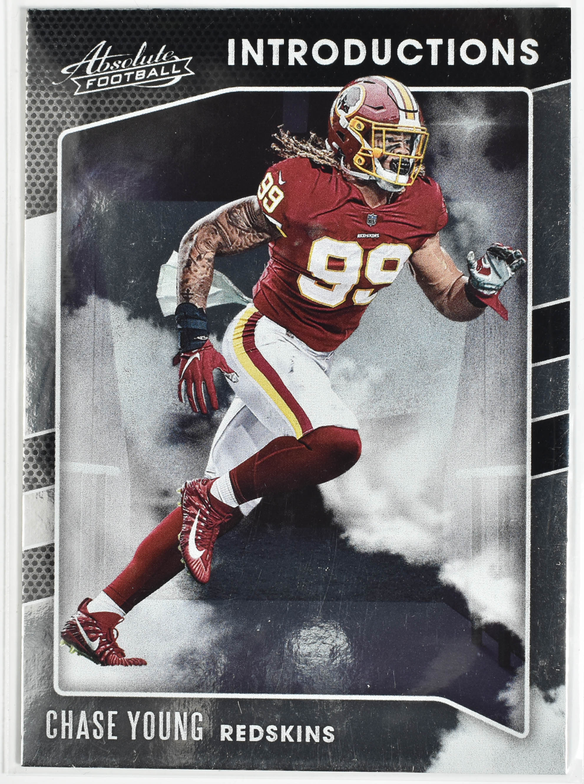 Chase Young I-CY Panini 2020 Absolute Football Washington Football Team